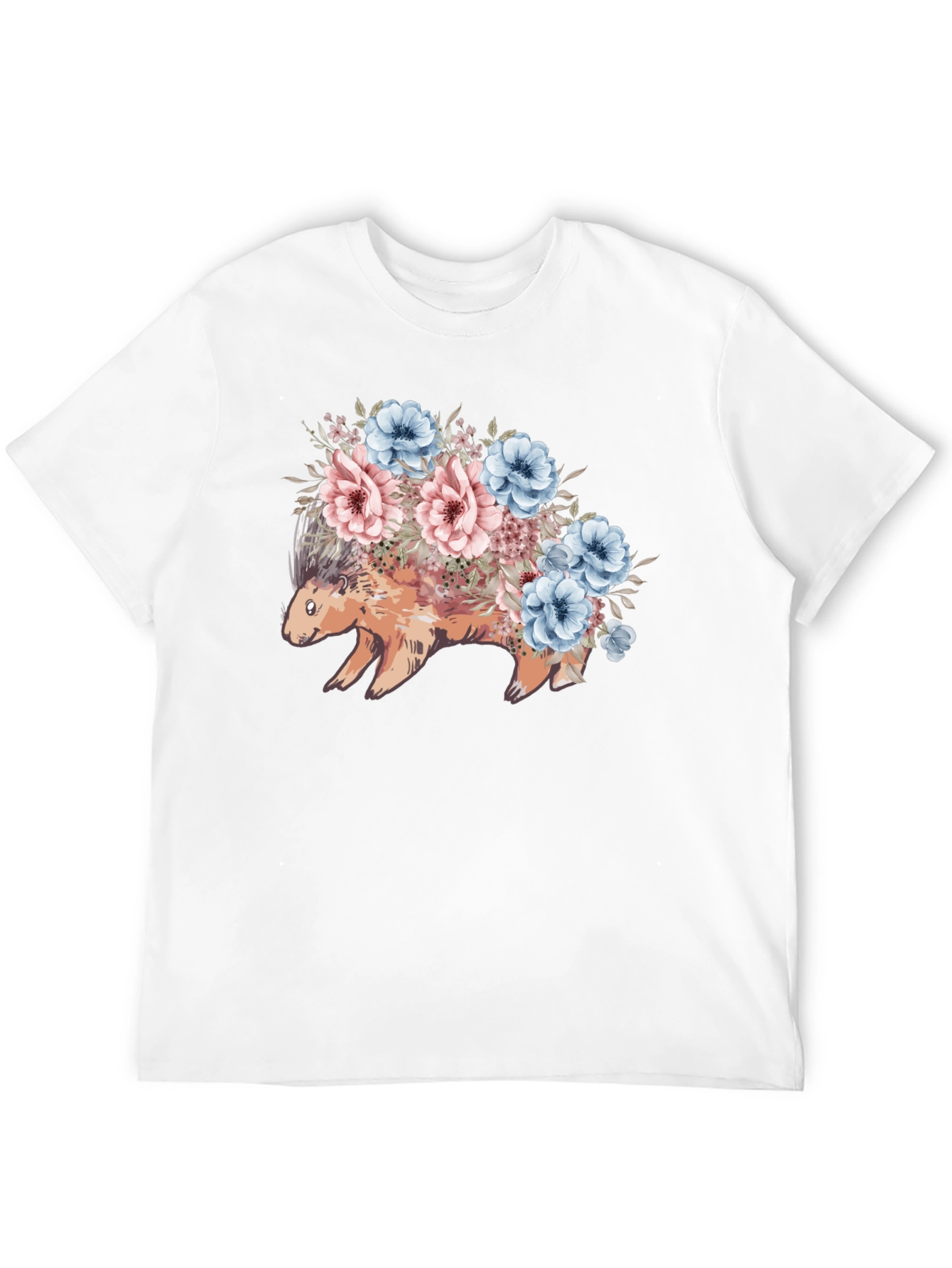 Floral Porcupine Graphic Tee