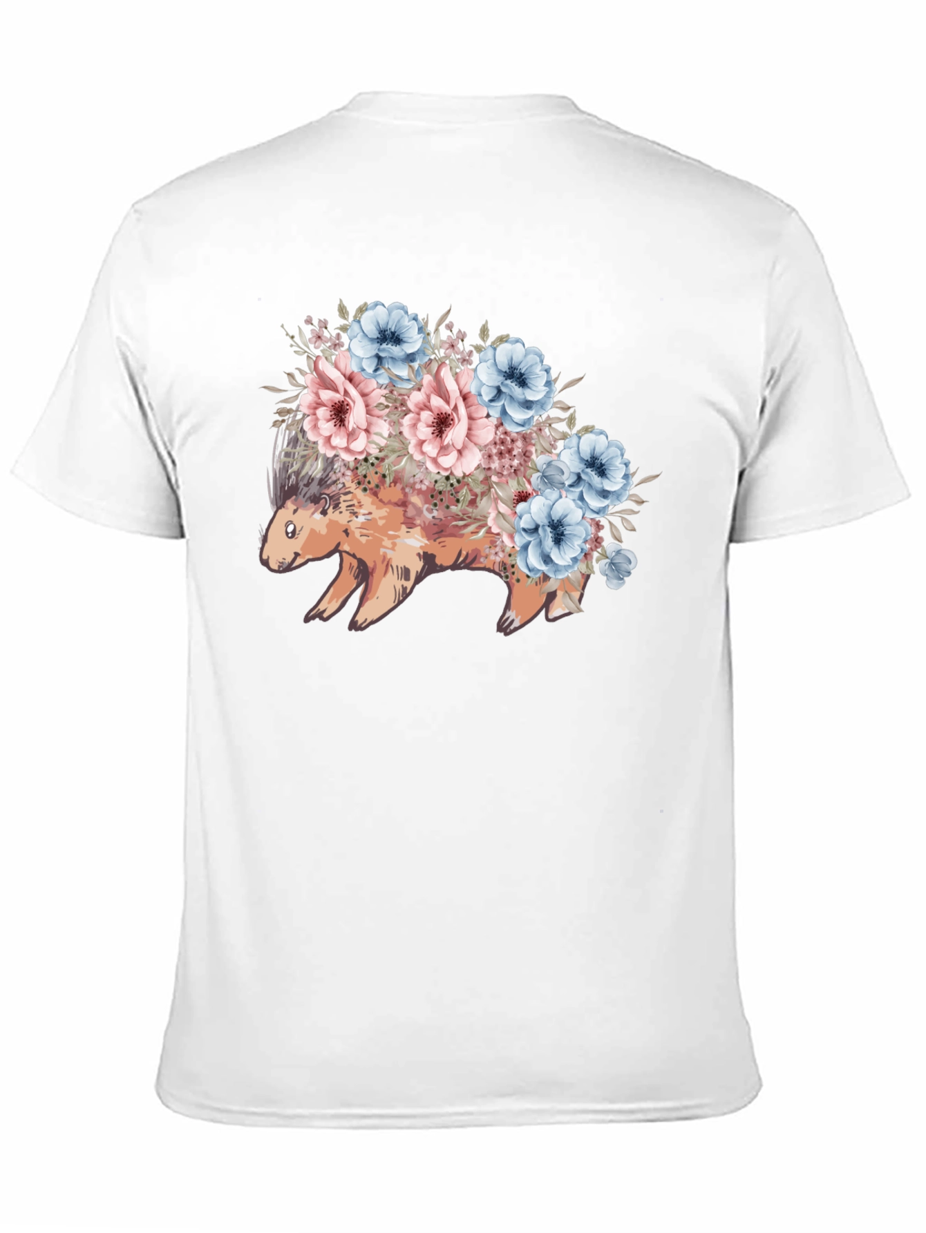 Floral Porcupine Graphic Tee