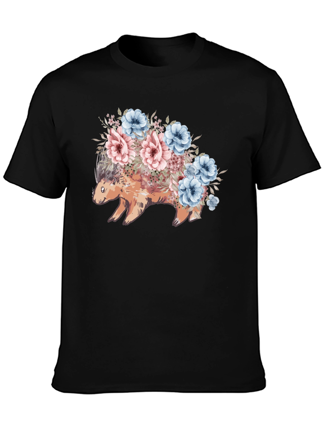 Floral Porcupine Graphic Tee