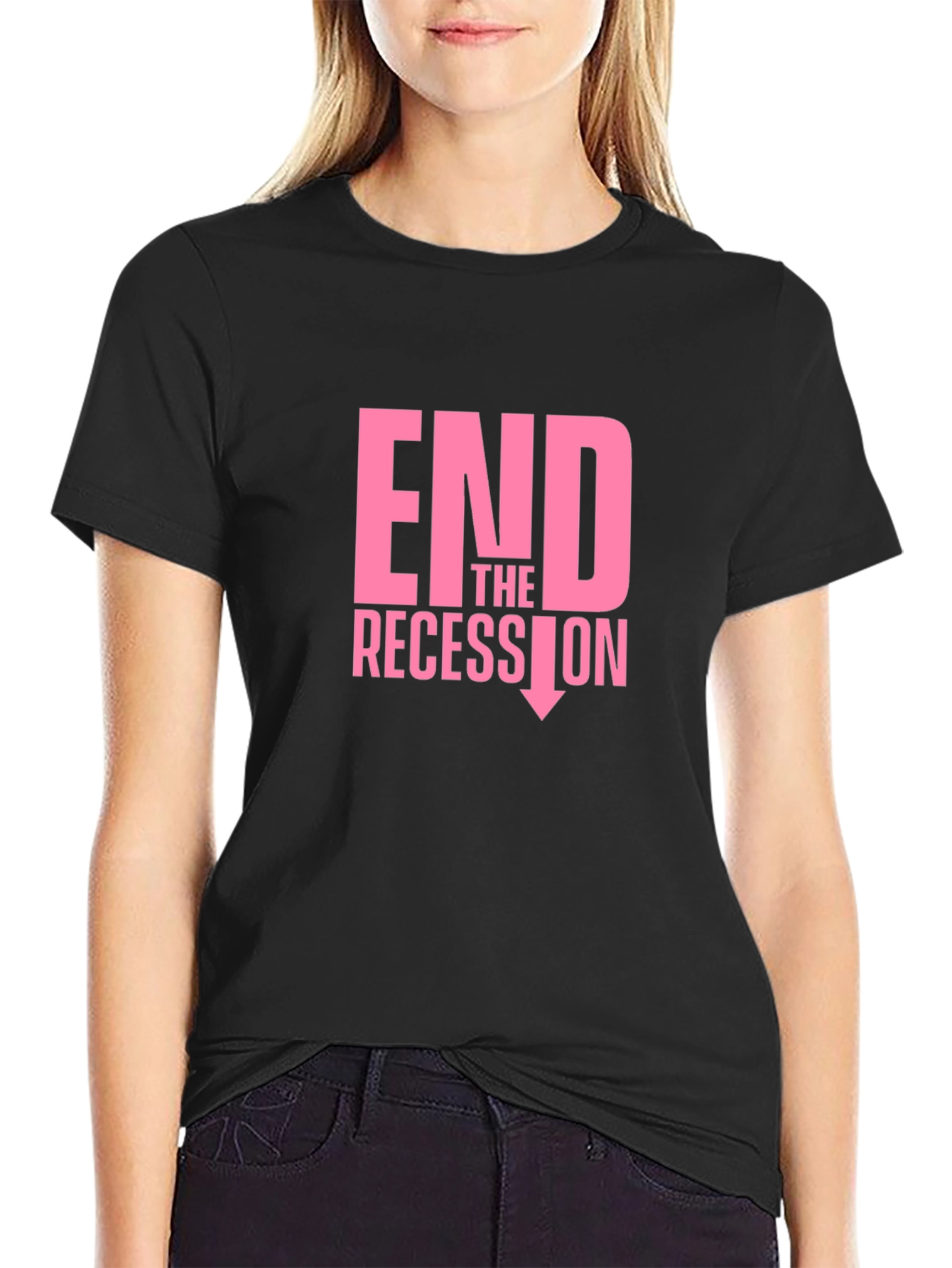 End the Recession Graphic T-Shirt