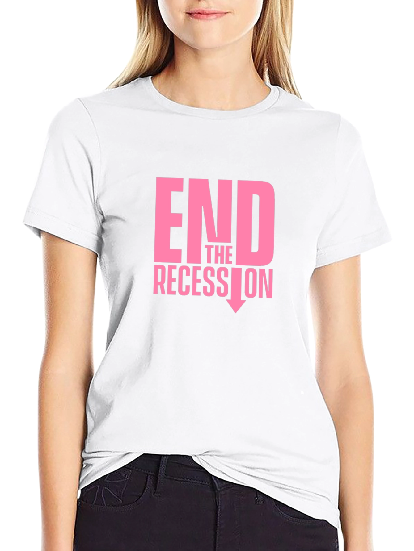 End the Recession Graphic T-Shirt