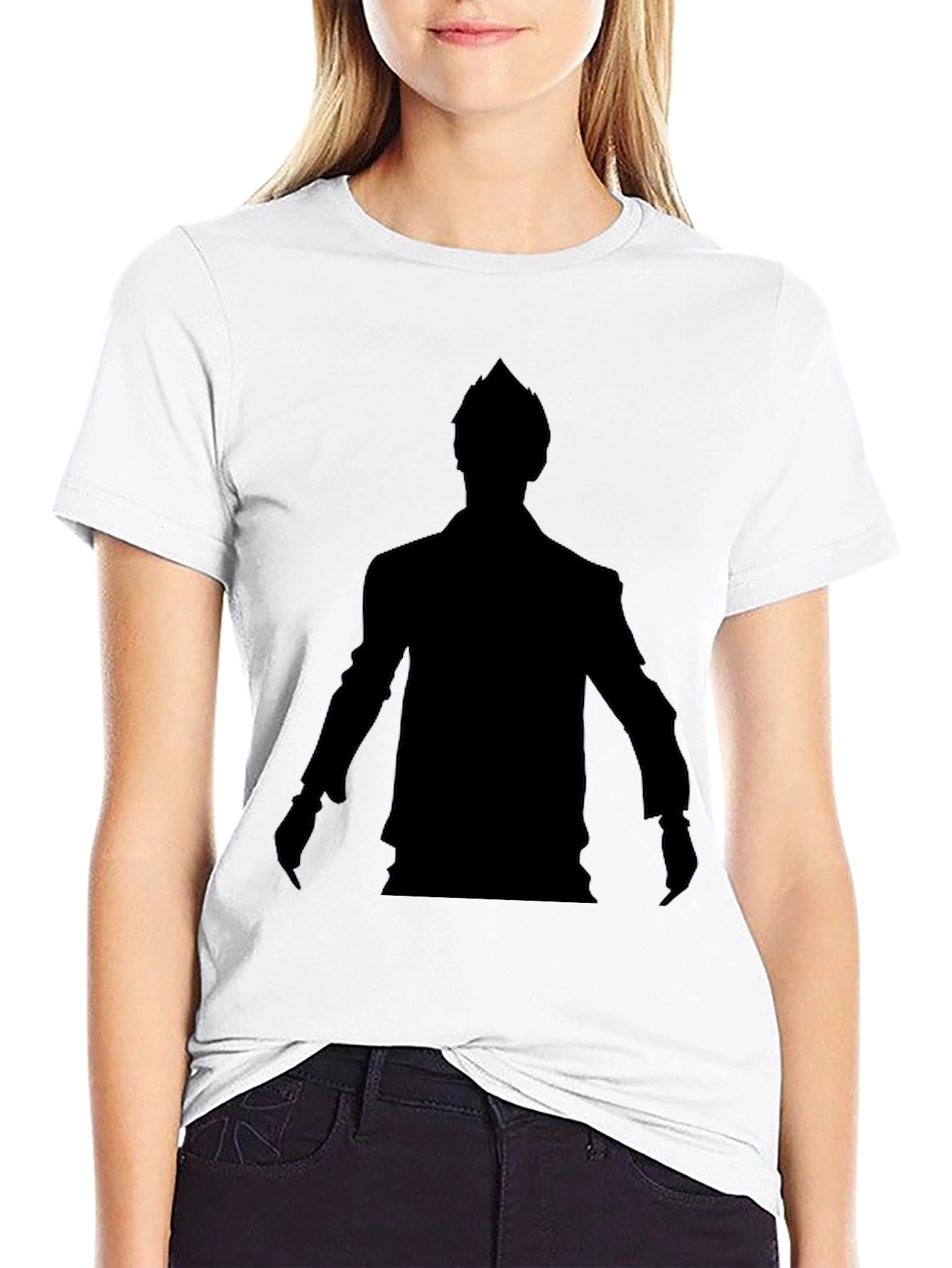 Silhouette Graphic Black T-Shirt