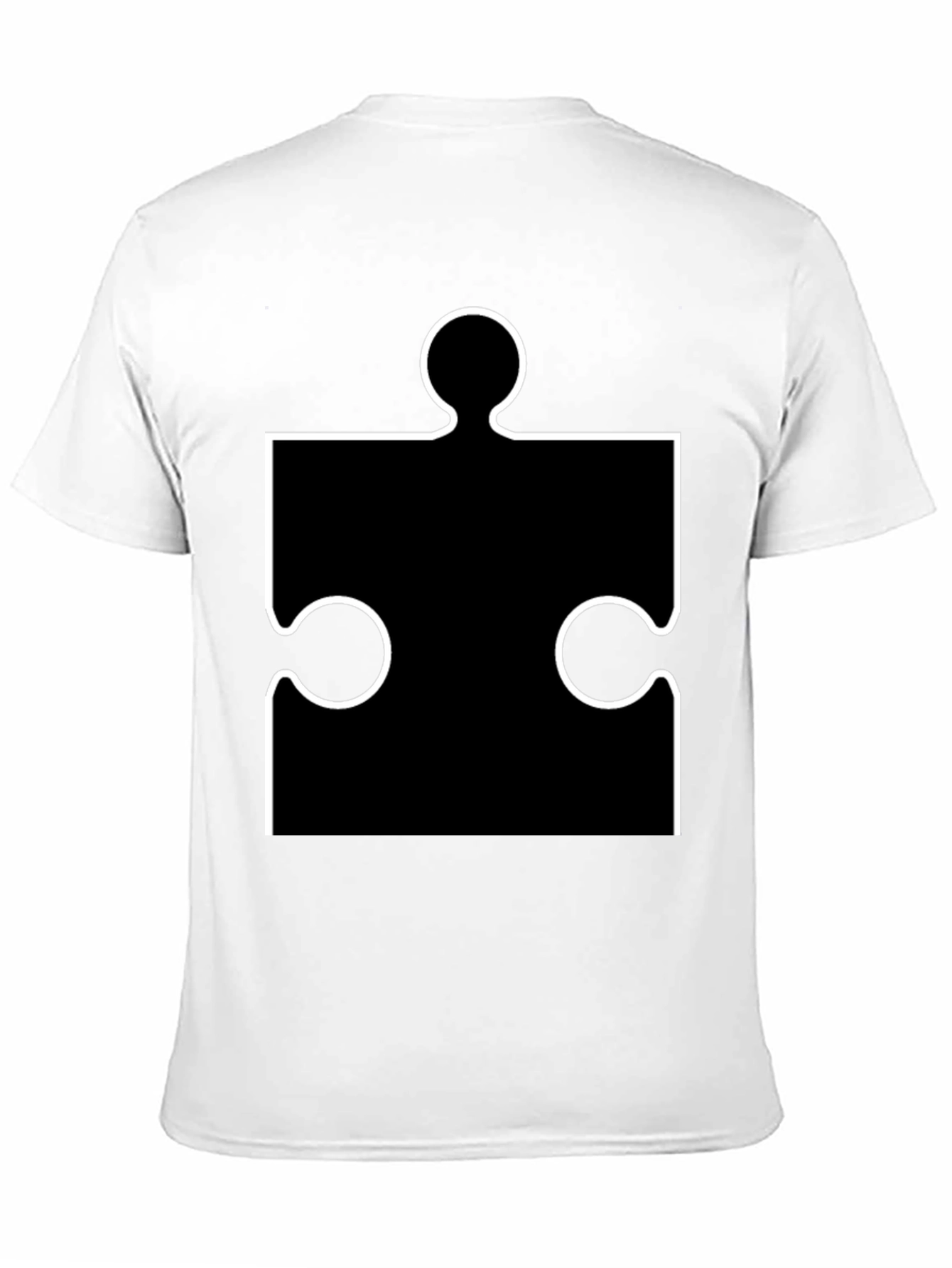 Puzzle Piece Graphic T-Shirt - Autism Awareness