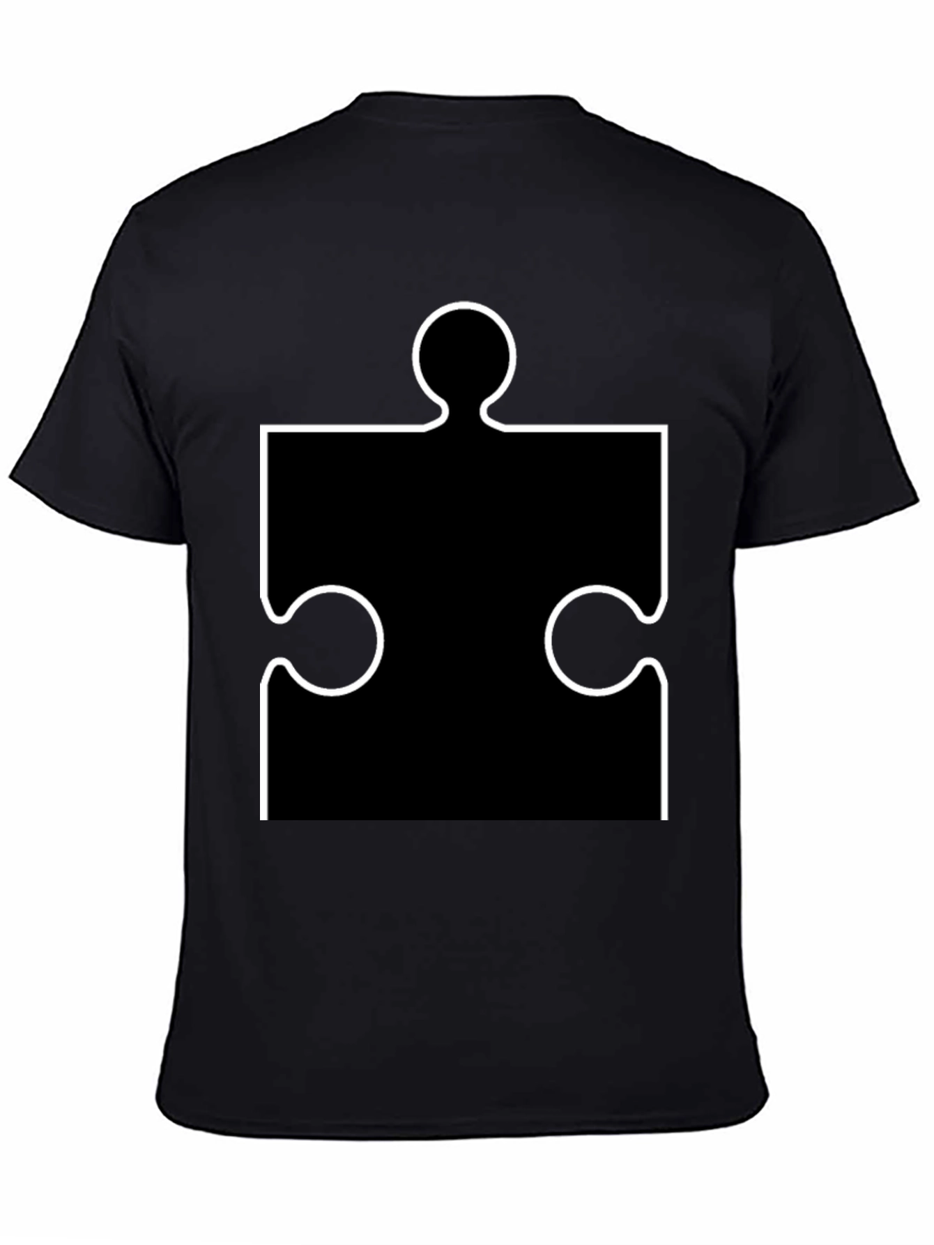 Puzzle Piece Graphic T-Shirt - Autism Awareness