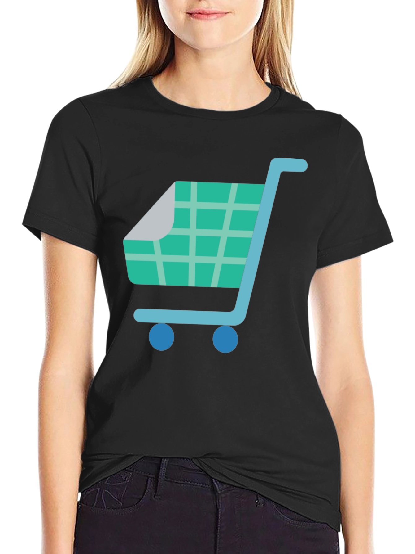 Shopping Cart Graphic Tee