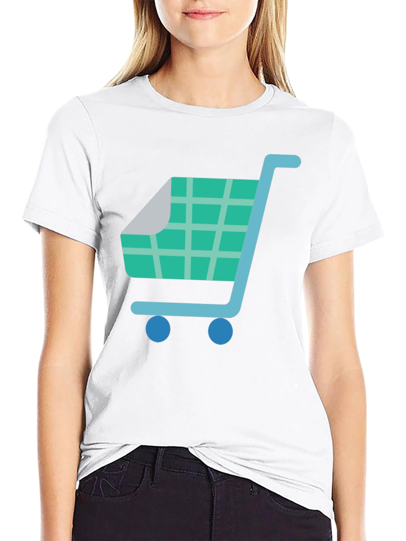 Shopping Cart Graphic Tee