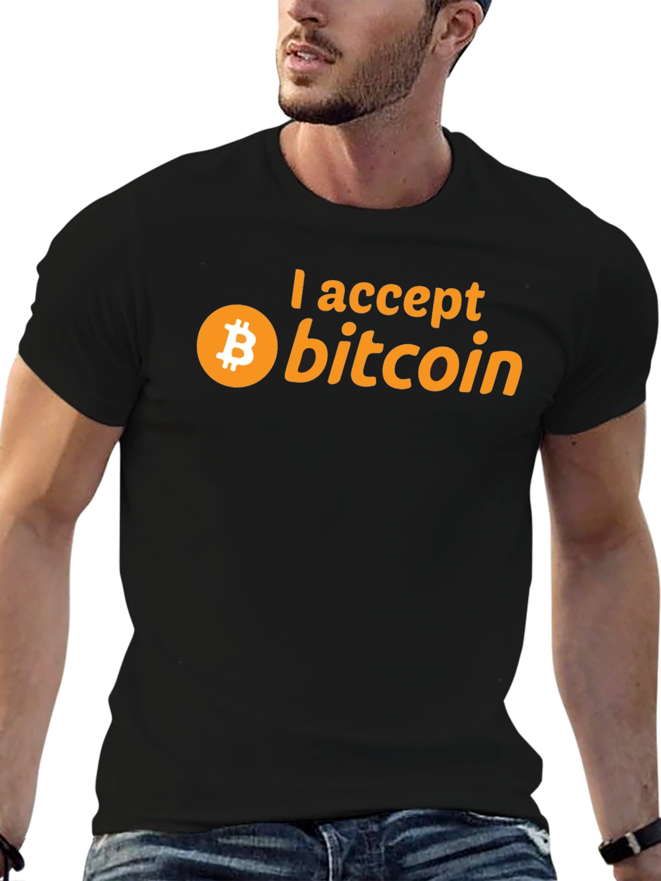 I Accept Bitcoin Crypto T-Shirt