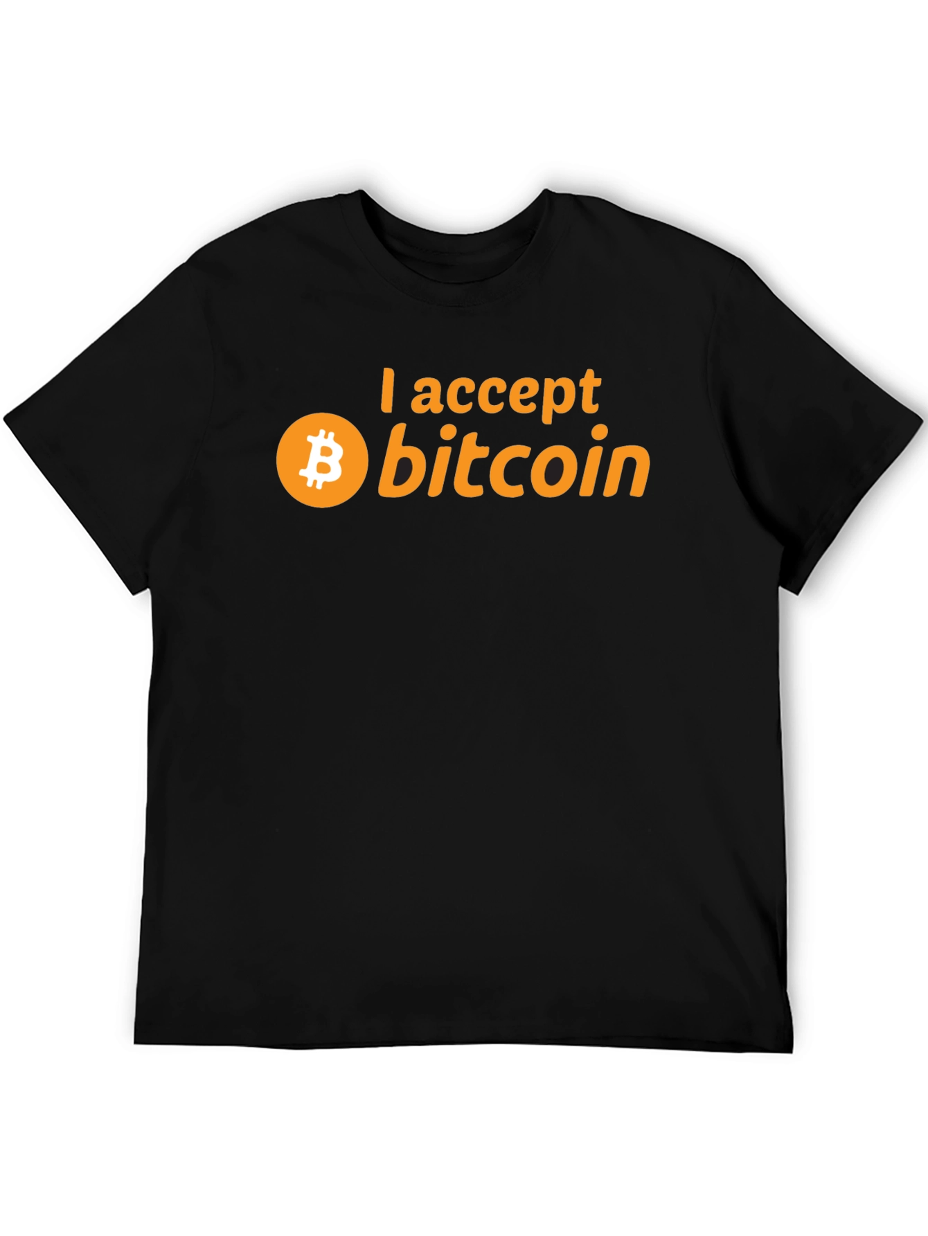 I Accept Bitcoin Crypto T-Shirt