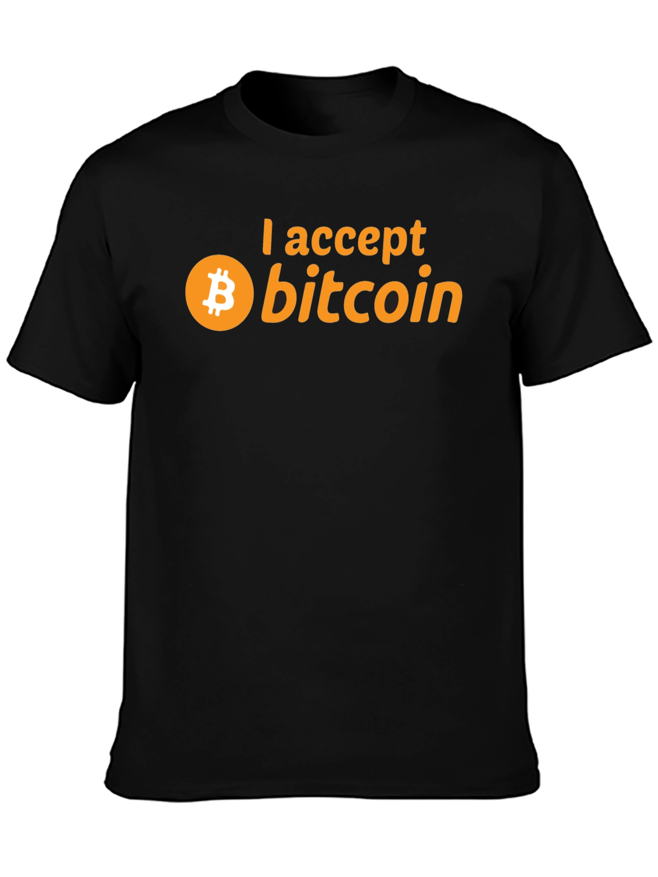 I Accept Bitcoin Crypto T-Shirt