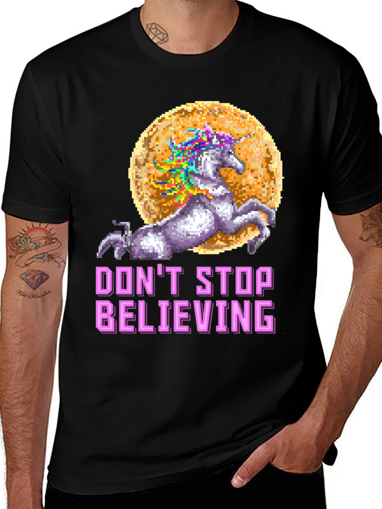 Dont Stop Believing Unicorn T-Shirt