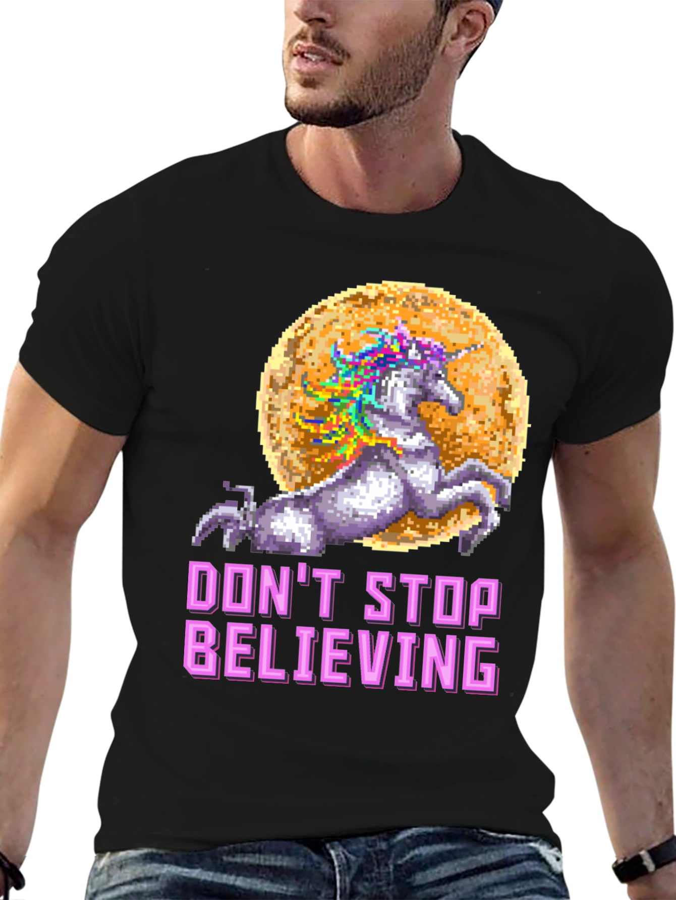 Dont Stop Believing Unicorn T-Shirt