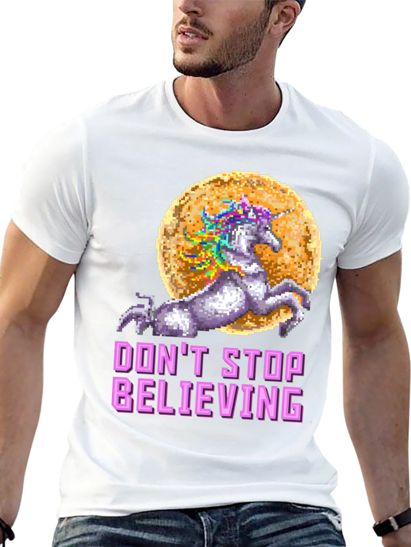 Dont Stop Believing Unicorn T-Shirt