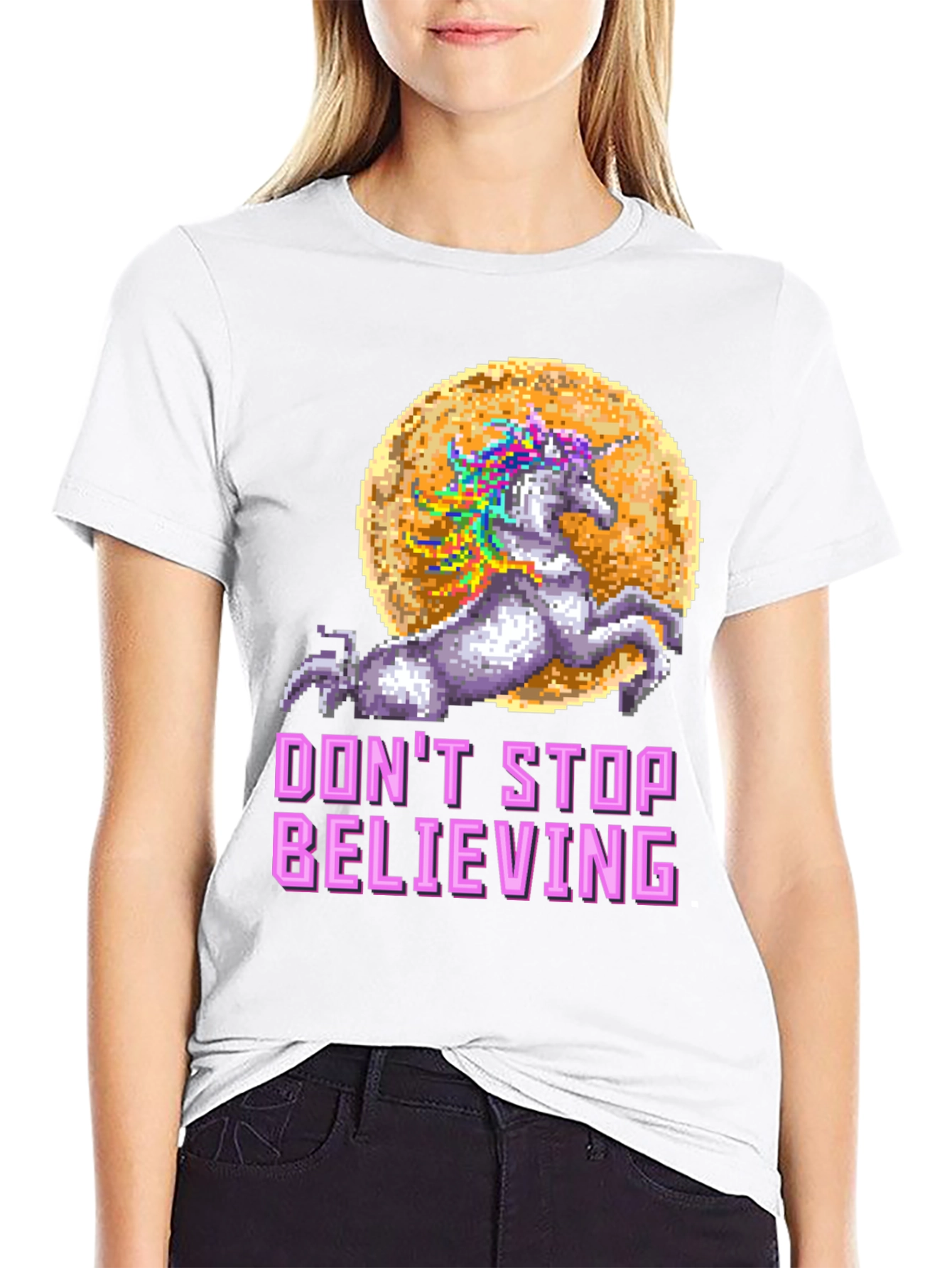 Dont Stop Believing Unicorn T-Shirt
