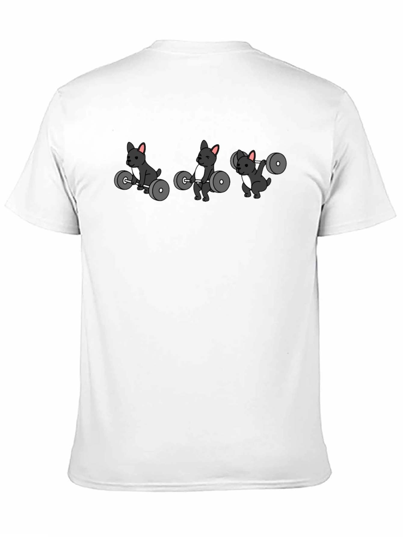 Weightlifting Dog Graphic Tee