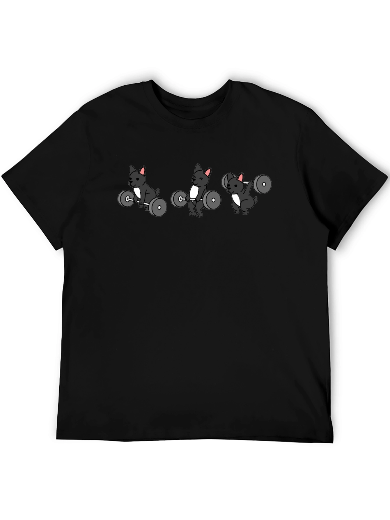 Weightlifting Dog Graphic Tee