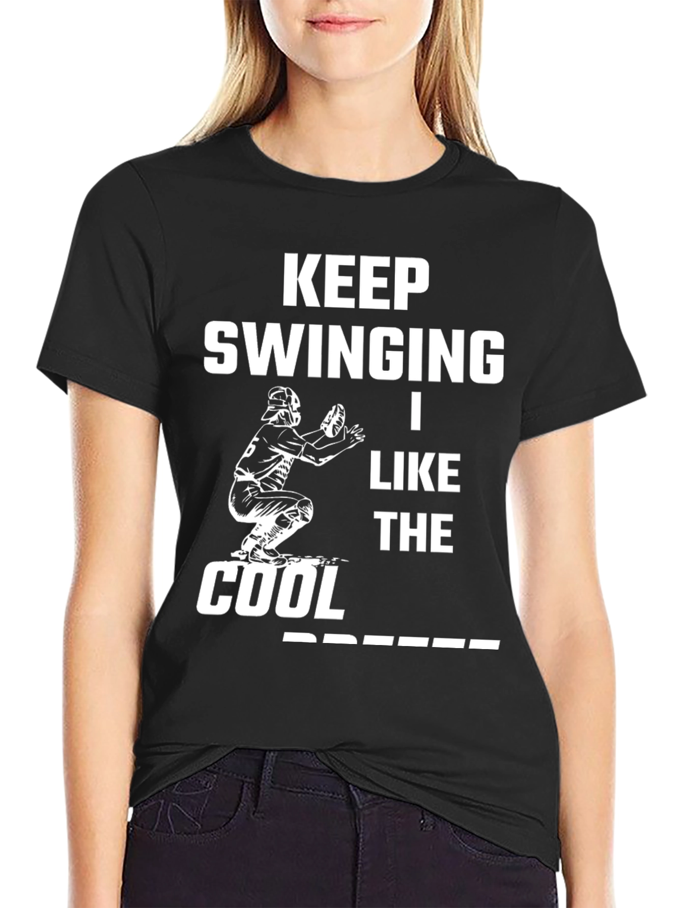 Keep Swinging I Like the Cool Breeze T-Shirt