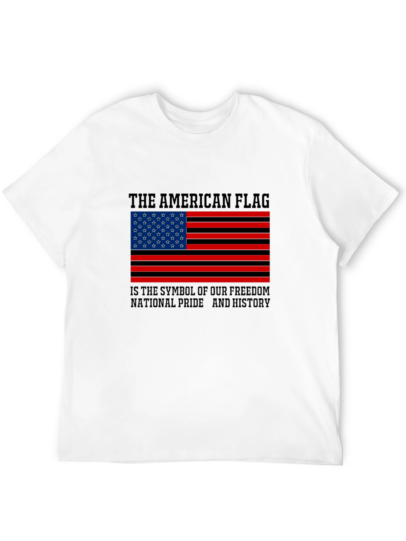 American Flag T-Shirt - Freedom & Pride