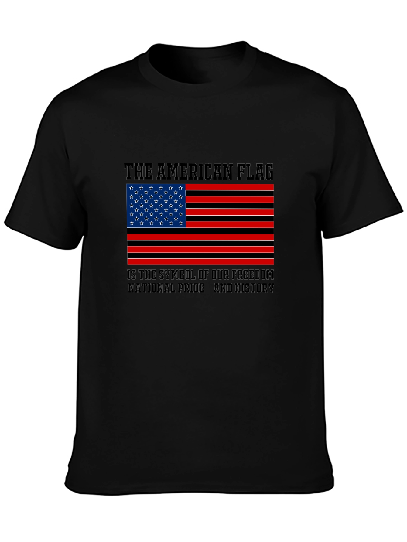 American Flag T-Shirt - Freedom & Pride