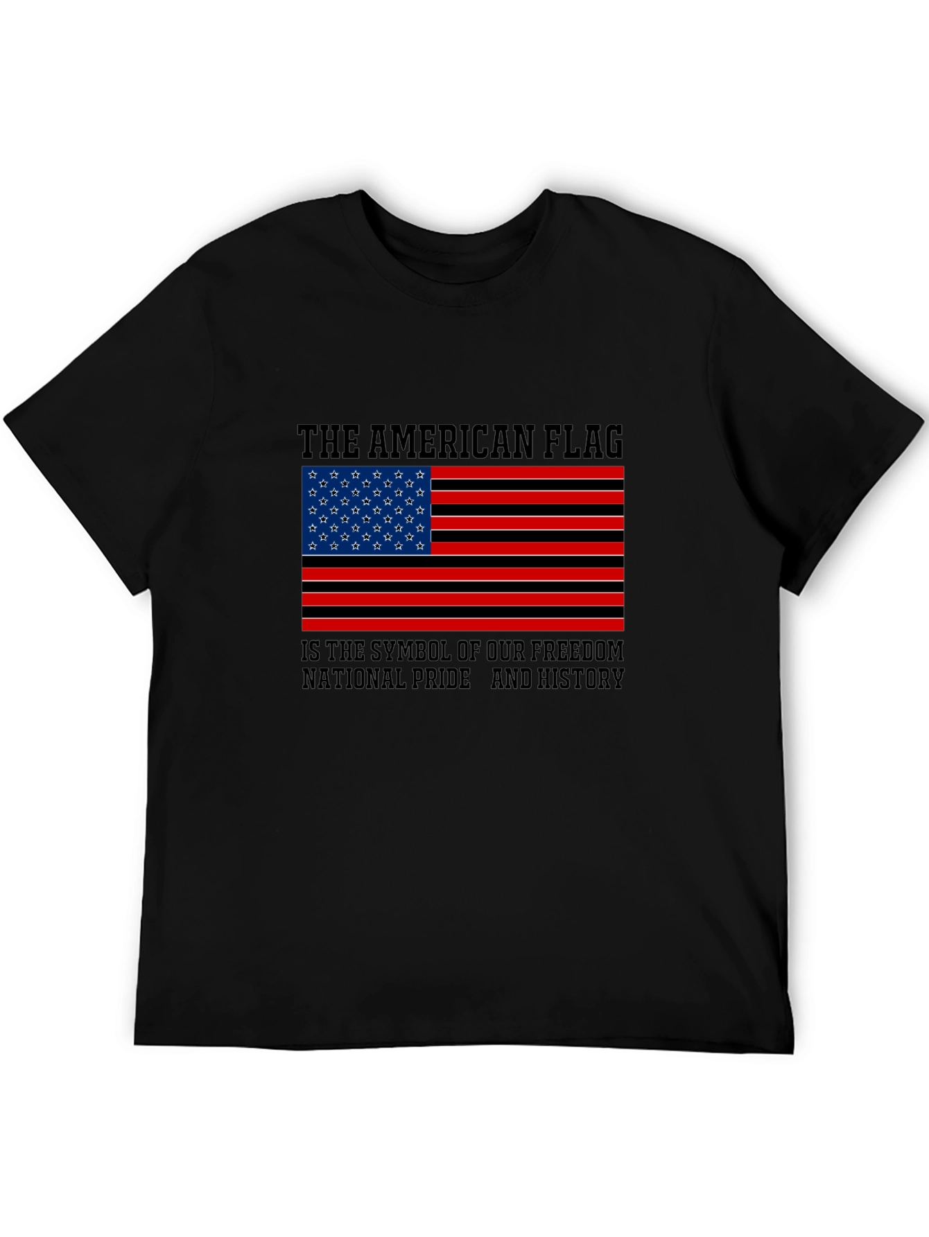 American Flag T-Shirt - Freedom & Pride