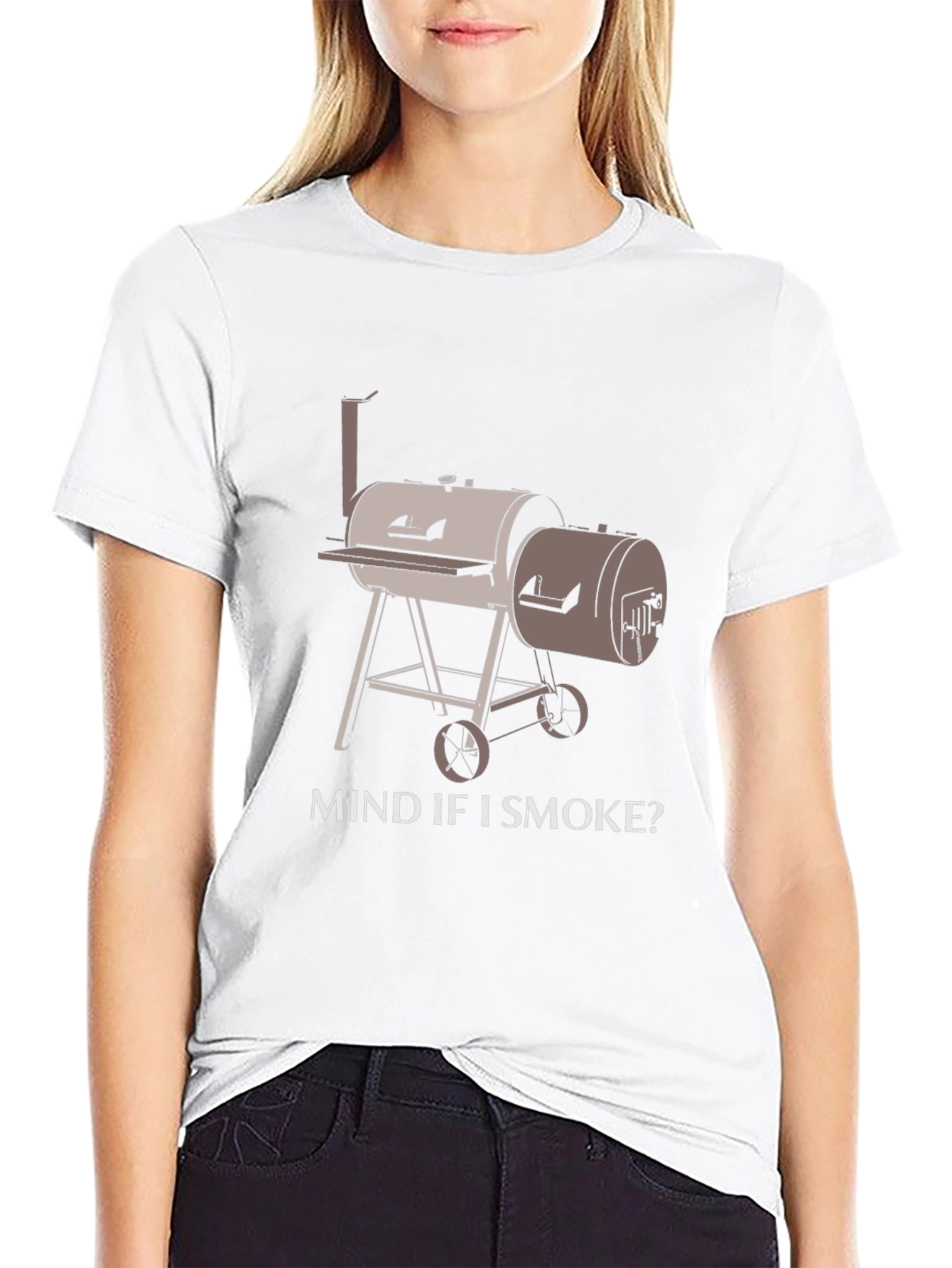 Mind If I Smoke BBQ Grill T-Shirt
