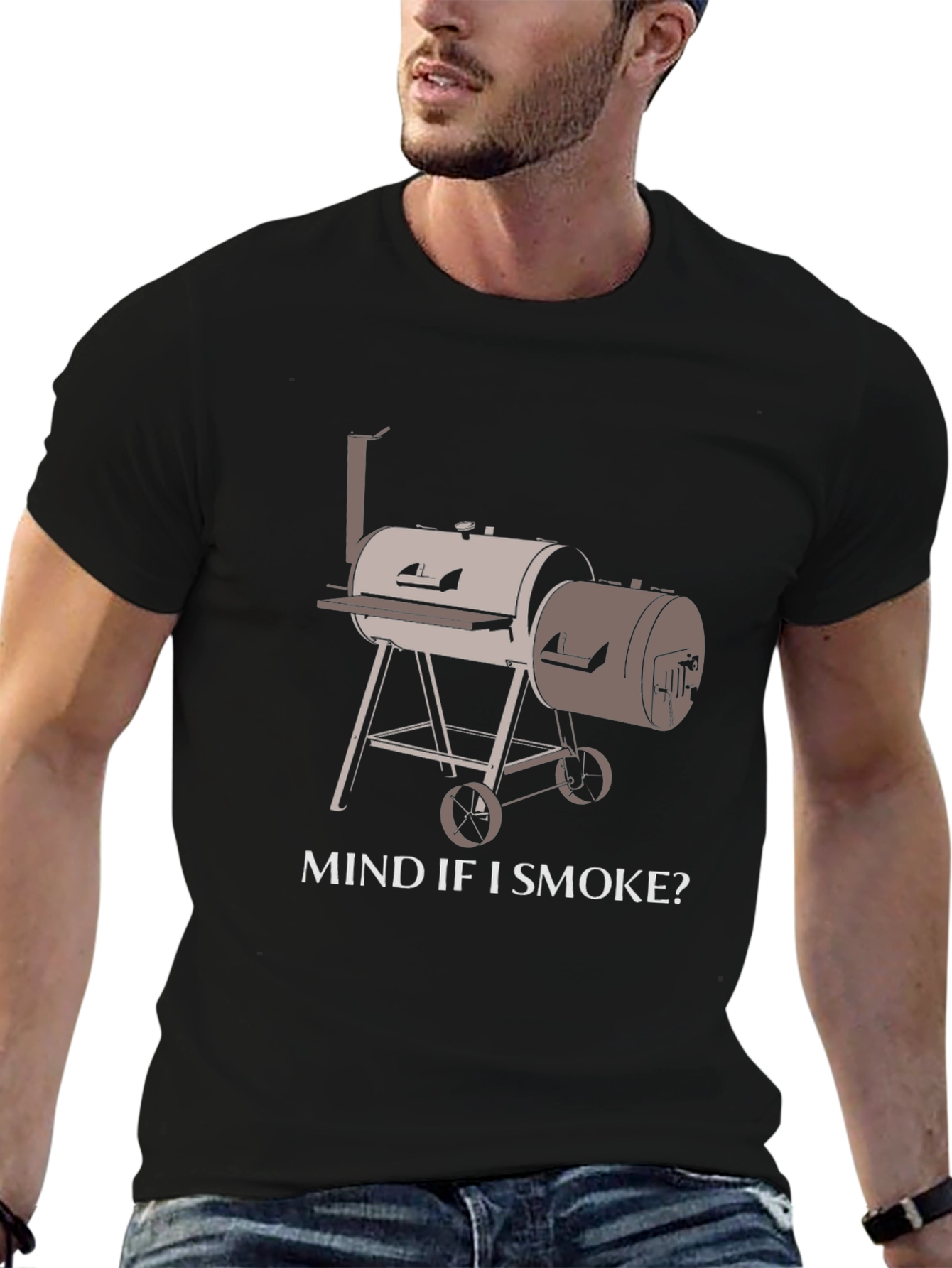 Mind If I Smoke BBQ Grill T-Shirt