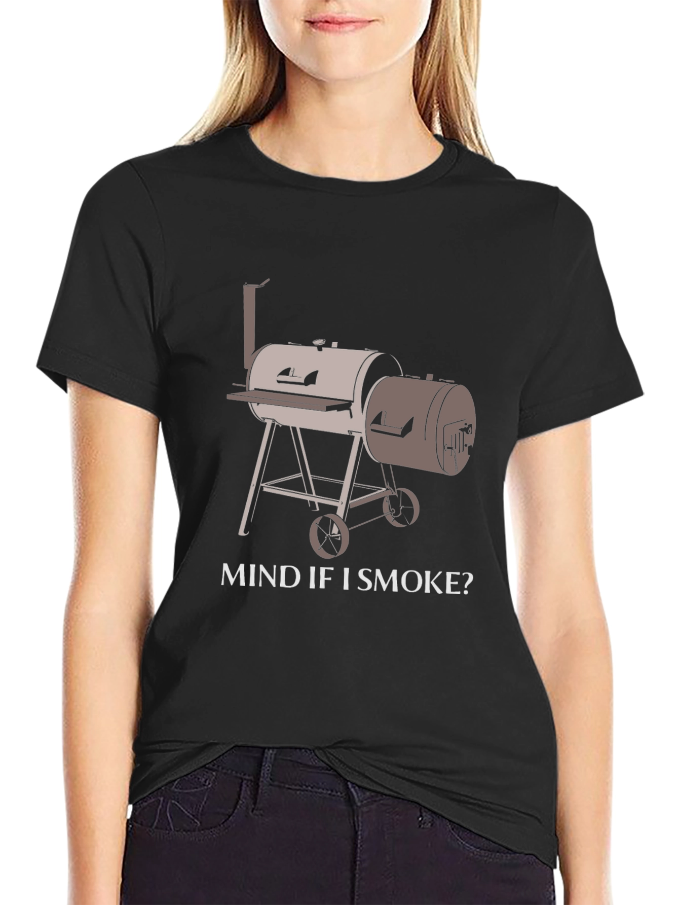 Mind If I Smoke BBQ Grill T-Shirt