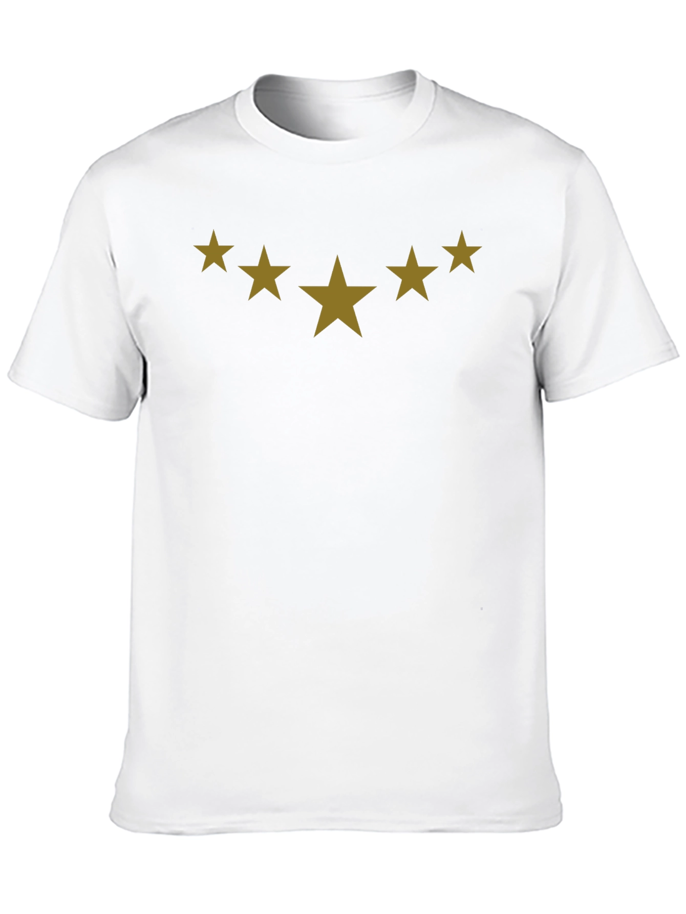 Starry Night Mens Black T-Shirt