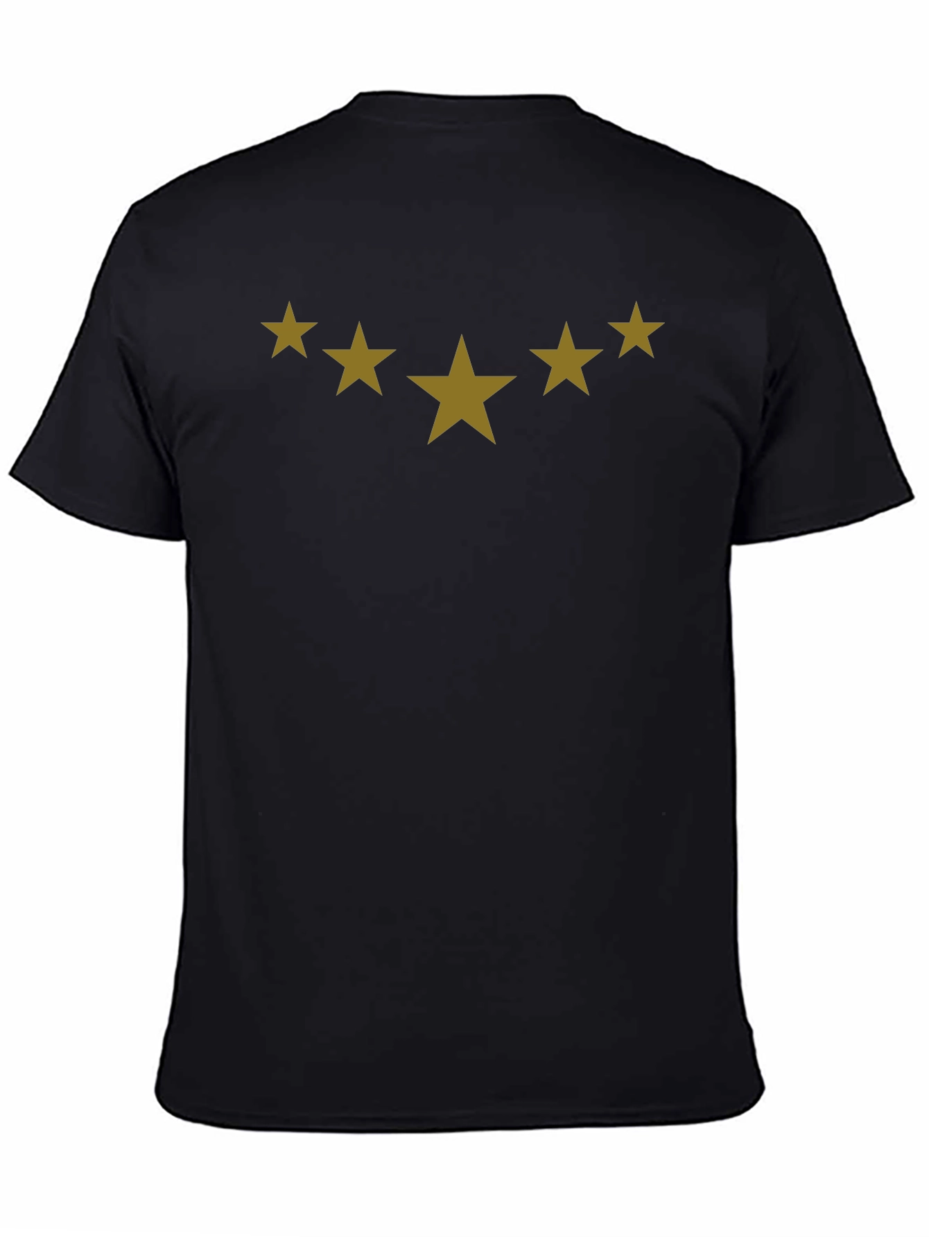 Starry Night Mens Black T-Shirt