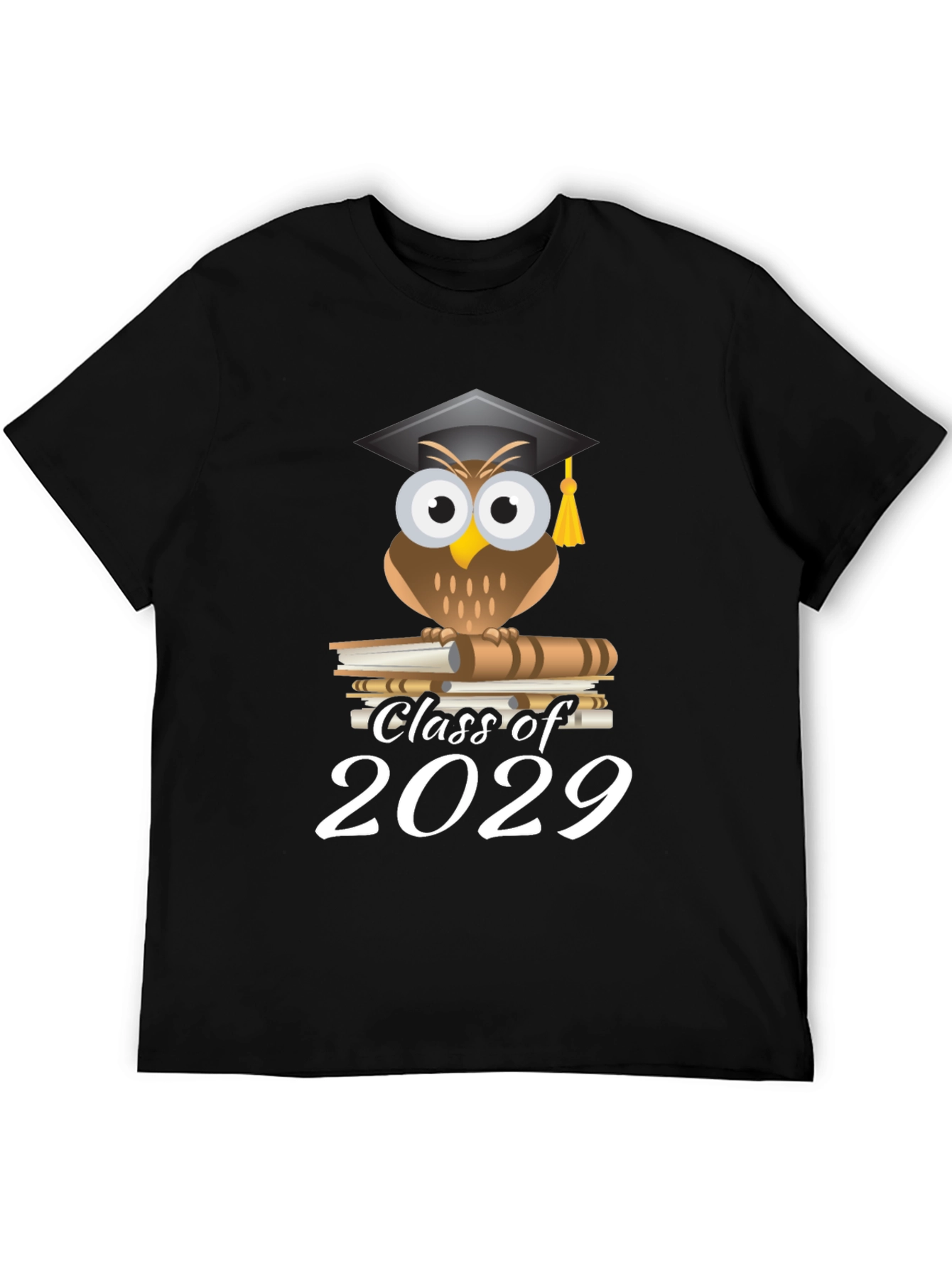 Class of 2029 Owl Graduation T-Shirt