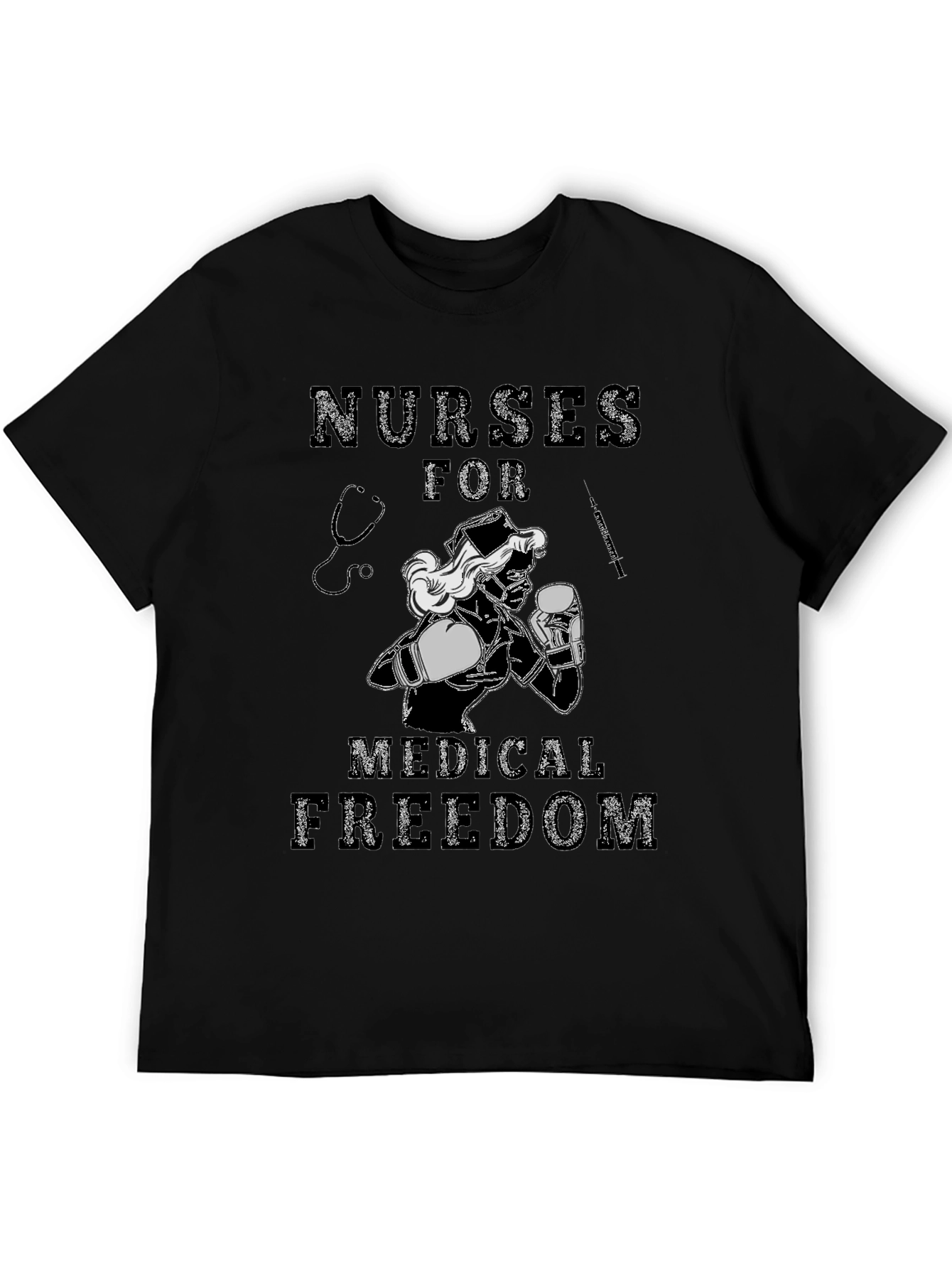 Nurses for Medical Freedom Graphic T-Shirt