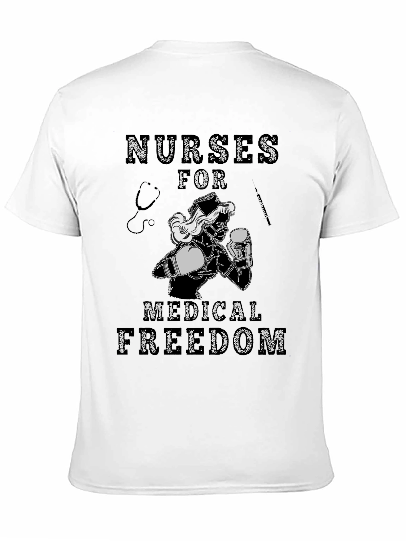 Nurses for Medical Freedom Graphic T-Shirt