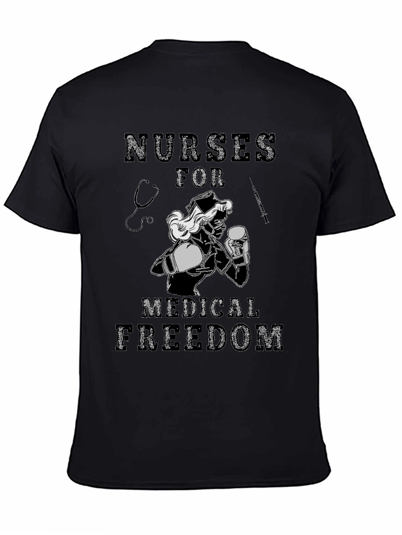 Nurses for Medical Freedom Graphic T-Shirt