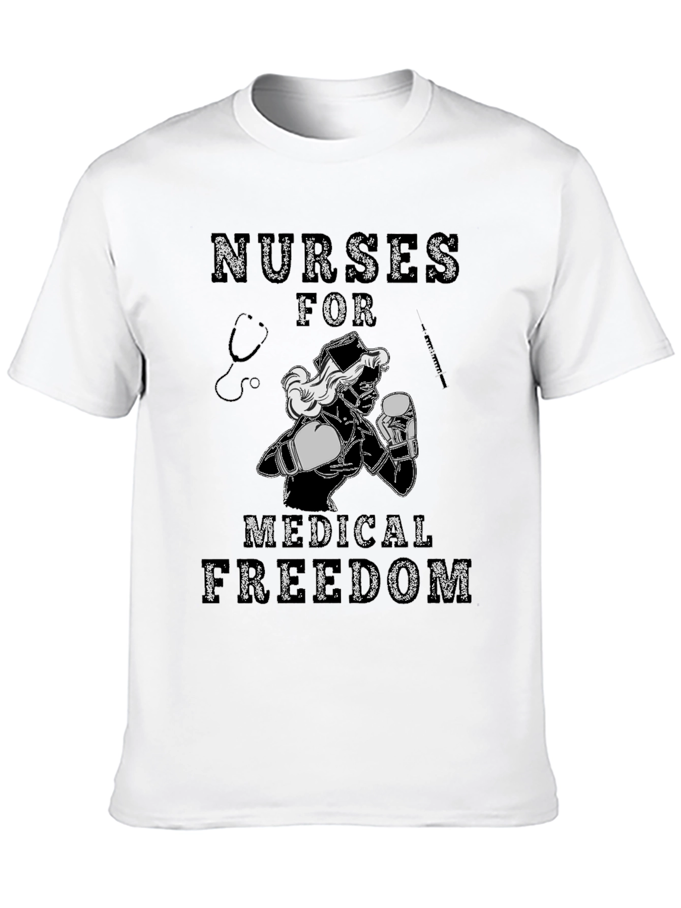 Nurses for Medical Freedom Graphic T-Shirt