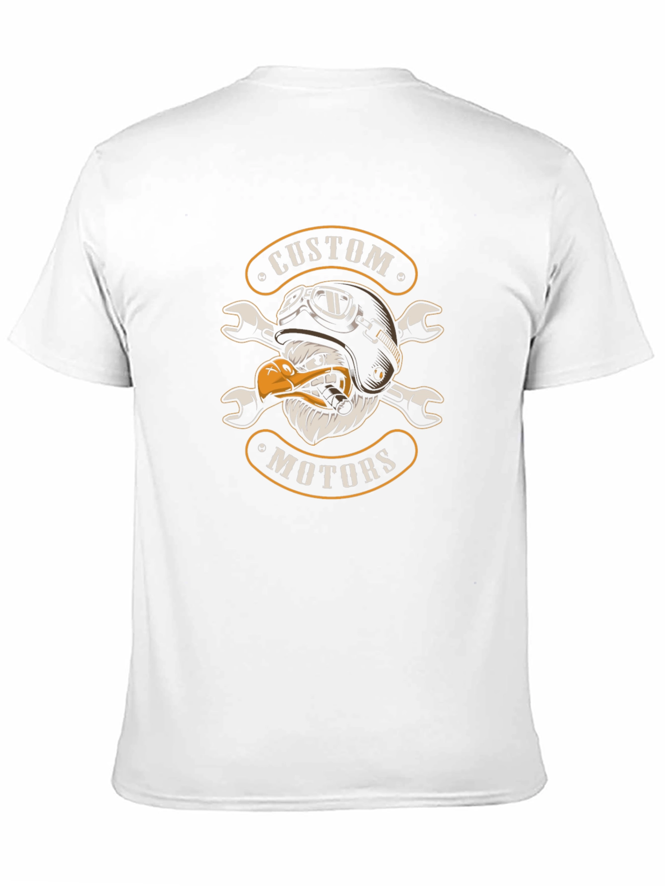 Custom Motors Eagle Biker T-Shirt
