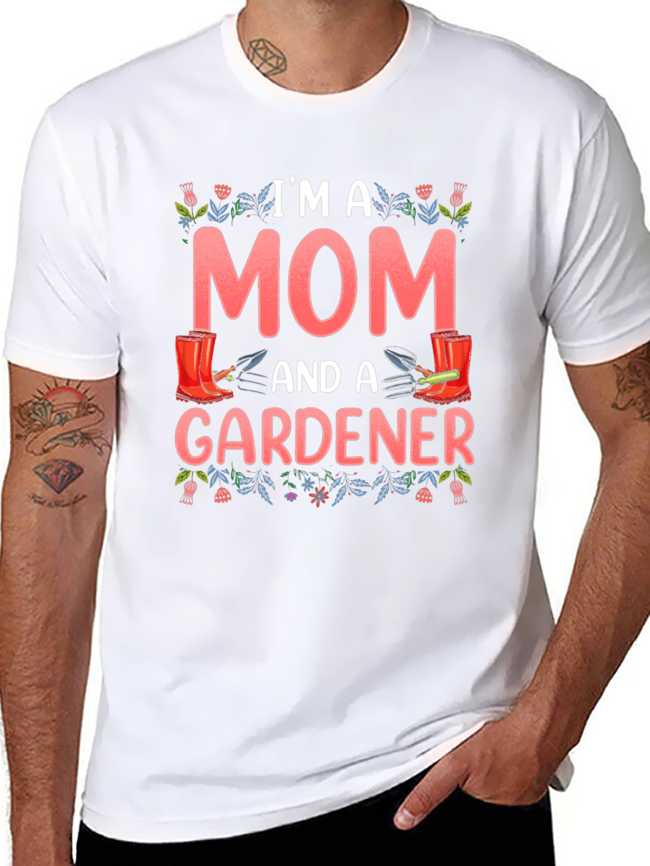 Mom and Gardener Graphic Tee