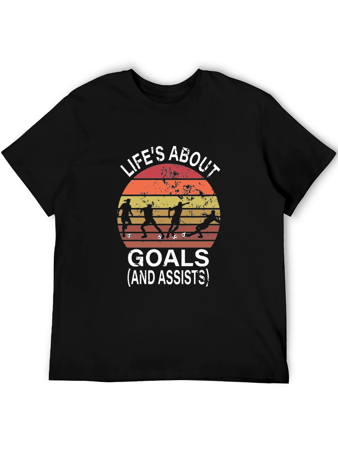 Lifes About Goals Graphic T-Shirt