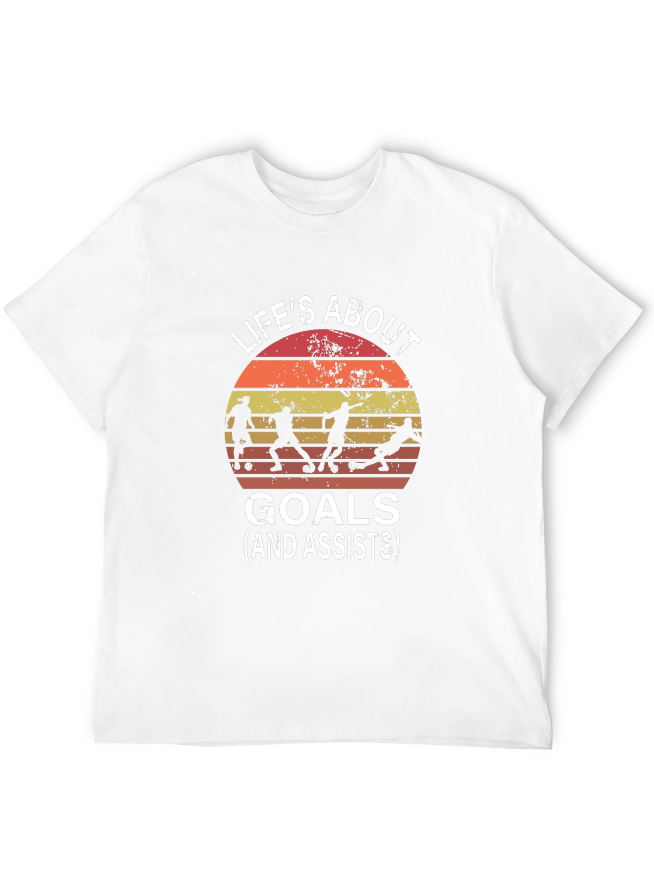 Lifes About Goals Graphic T-Shirt