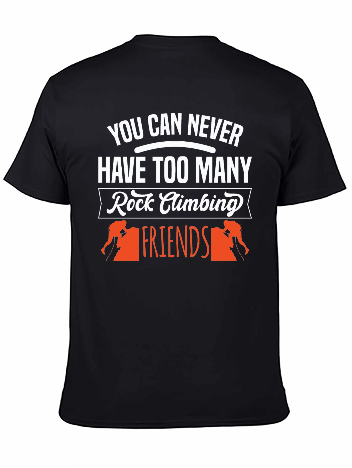 Rock Climbing Friends Graphic T-Shirt