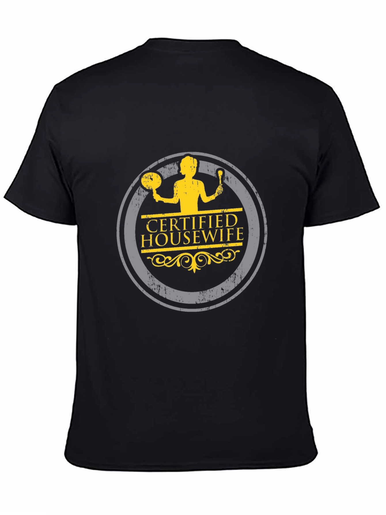 Certified Housewife T-Shirt - Novelty Graphic Tee