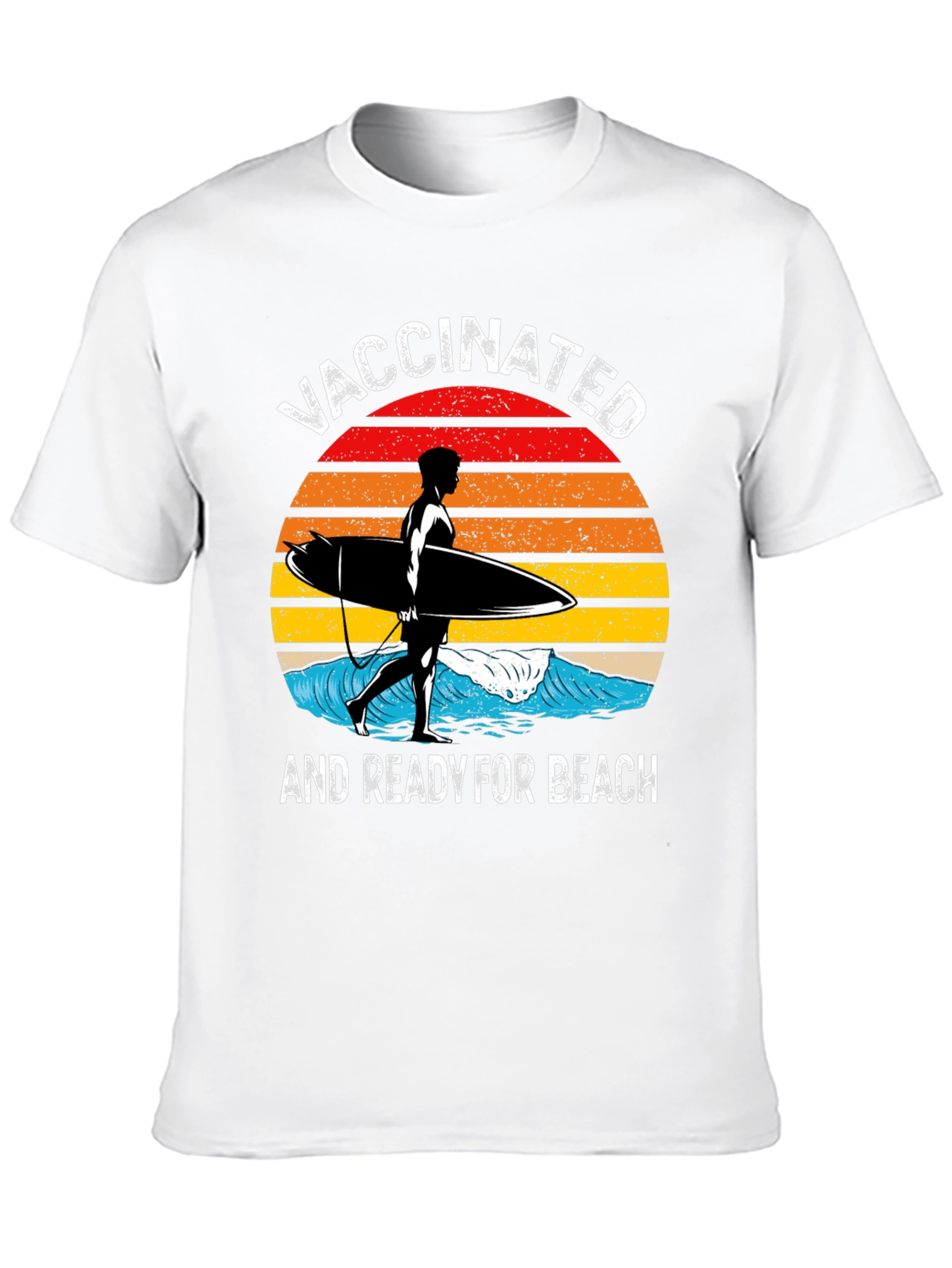 Vaccinated and Ready for Beach T-Shirt