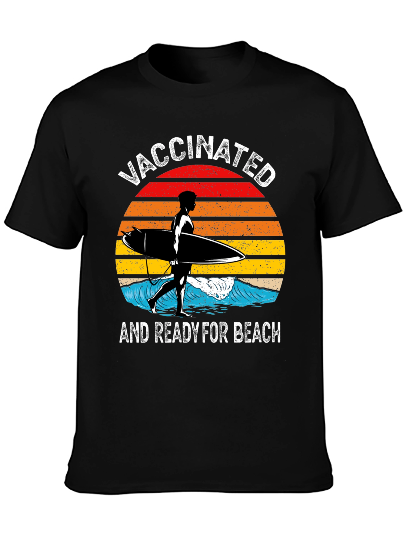 Vaccinated and Ready for Beach T-Shirt