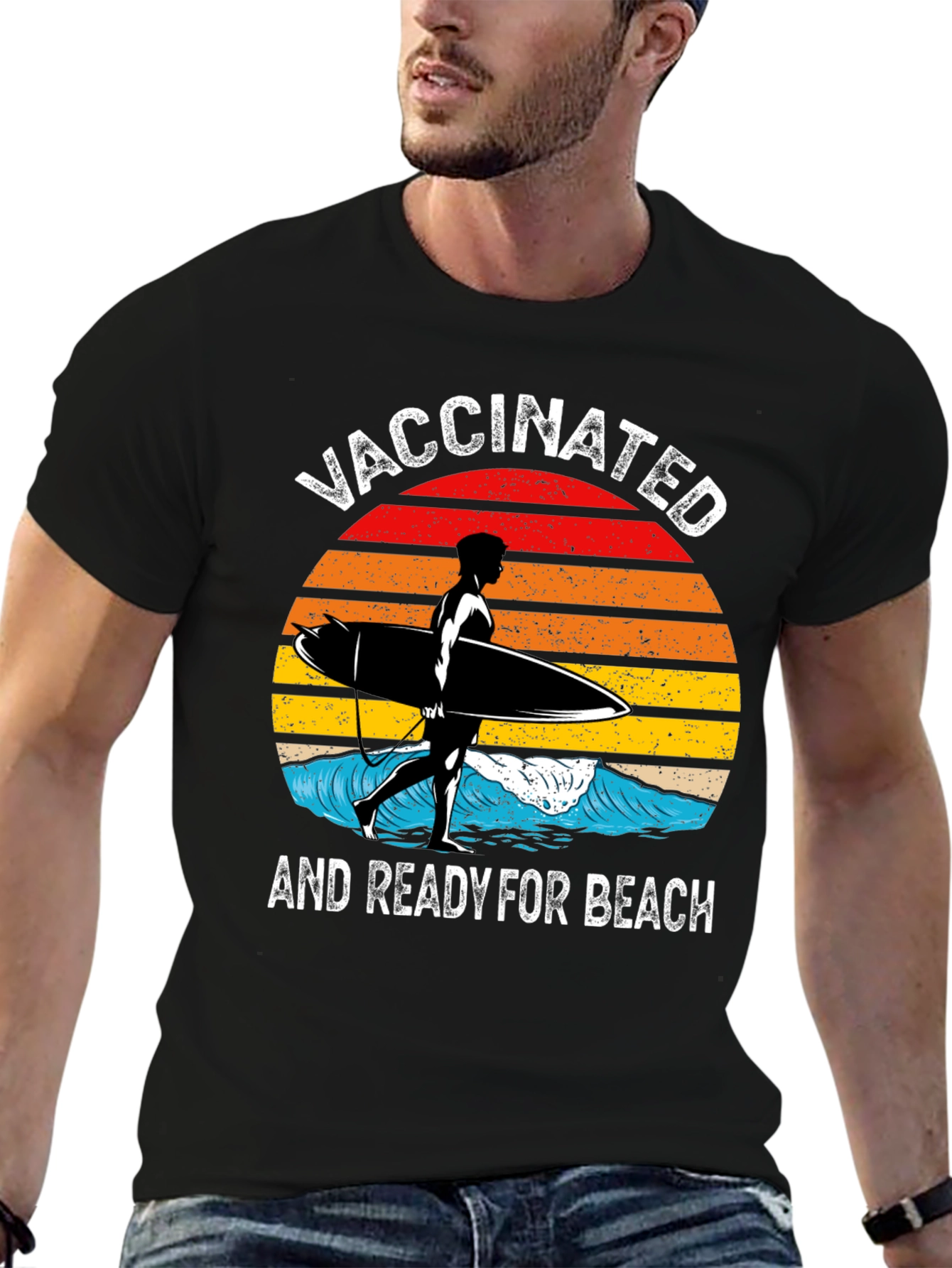 Vaccinated and Ready for Beach T-Shirt
