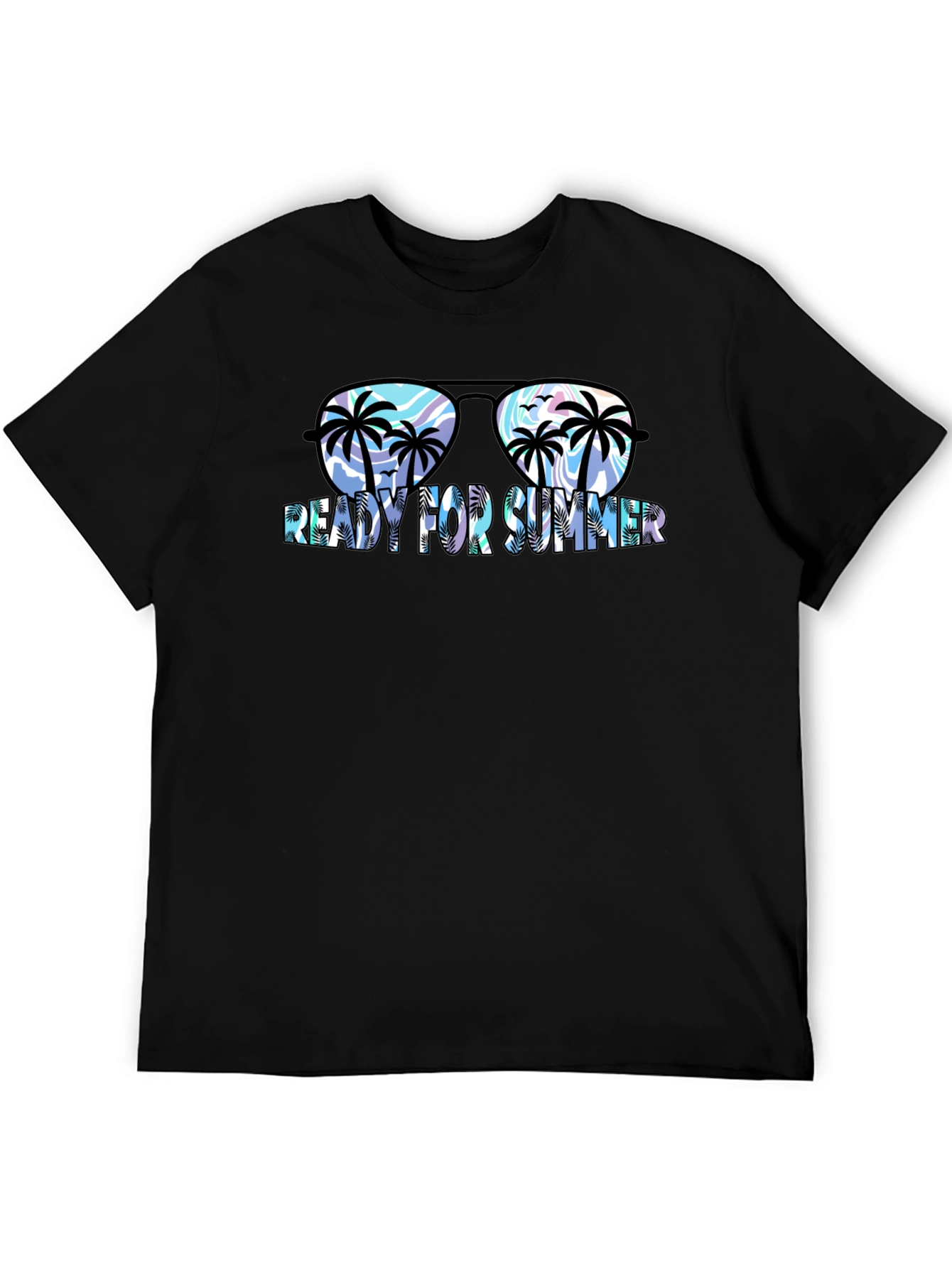 Ready for Summer T-Shirt with Sunglasses