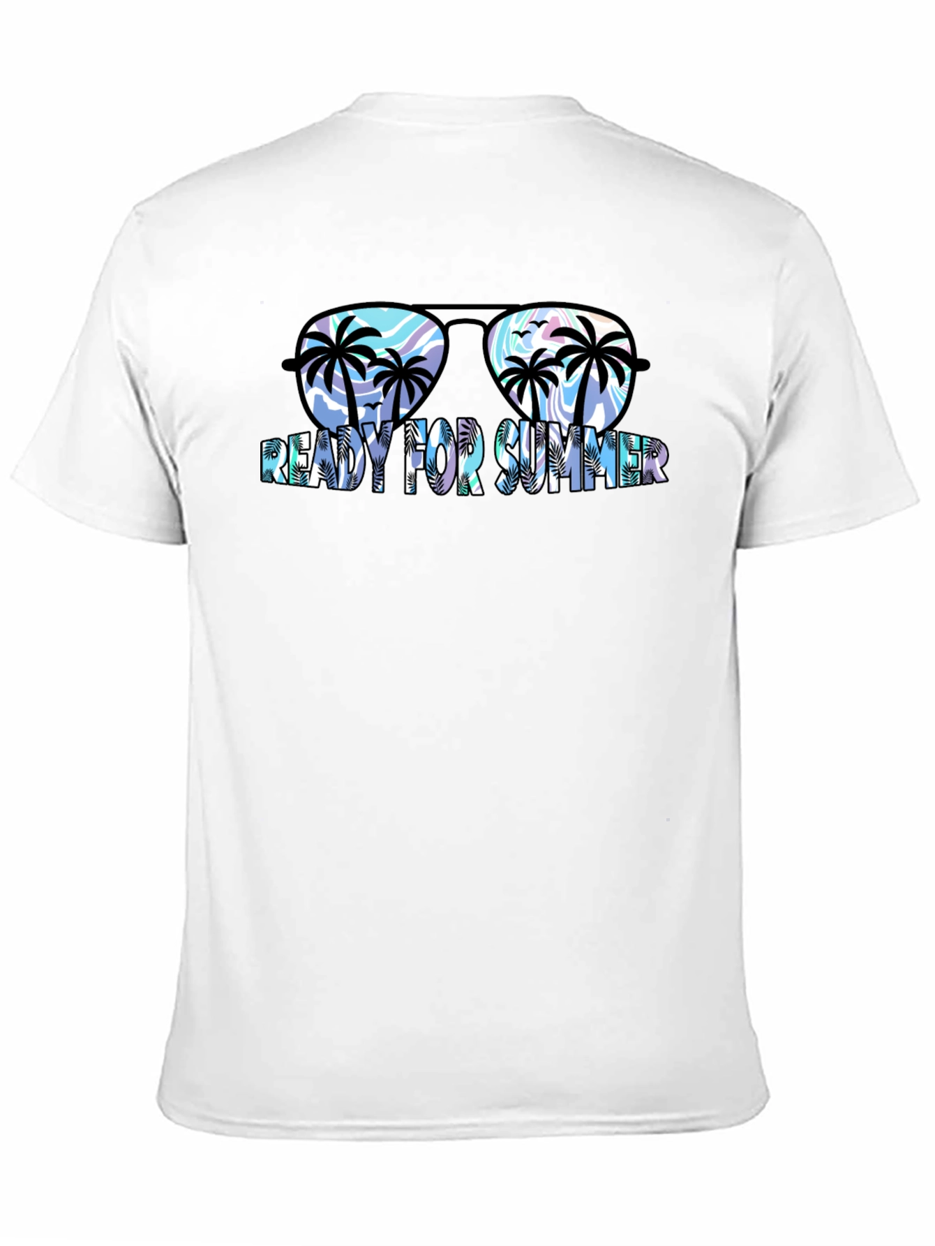 Ready for Summer T-Shirt with Sunglasses