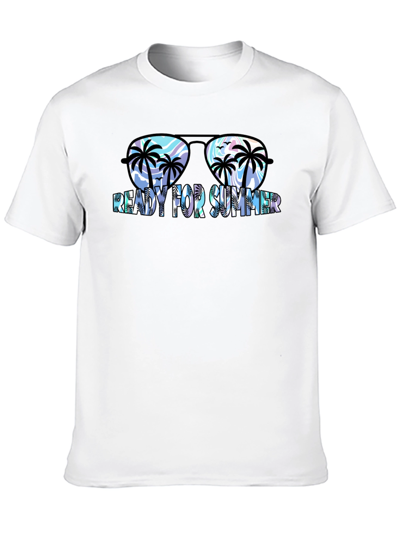 Ready for Summer T-Shirt with Sunglasses