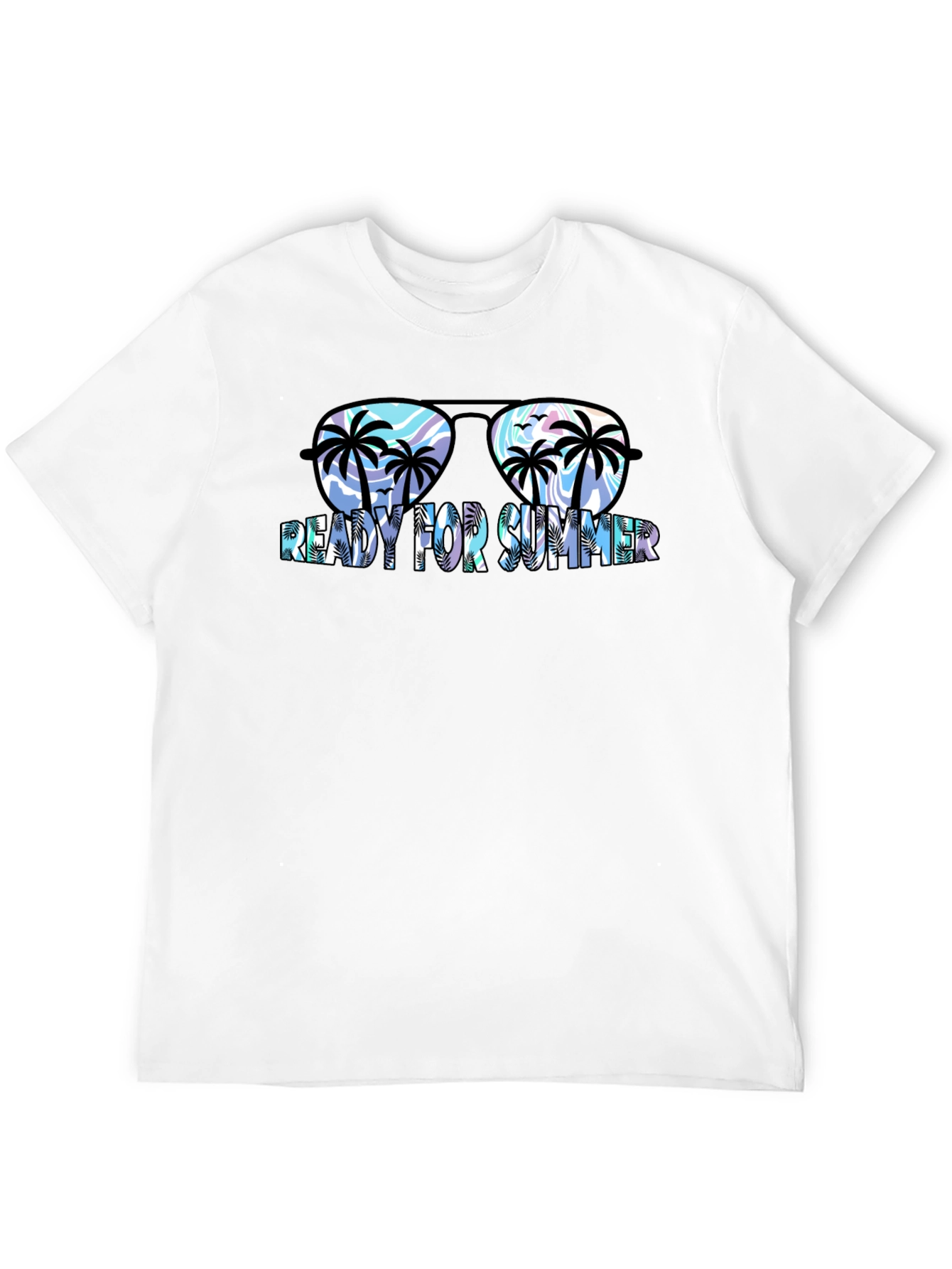 Ready for Summer T-Shirt with Sunglasses