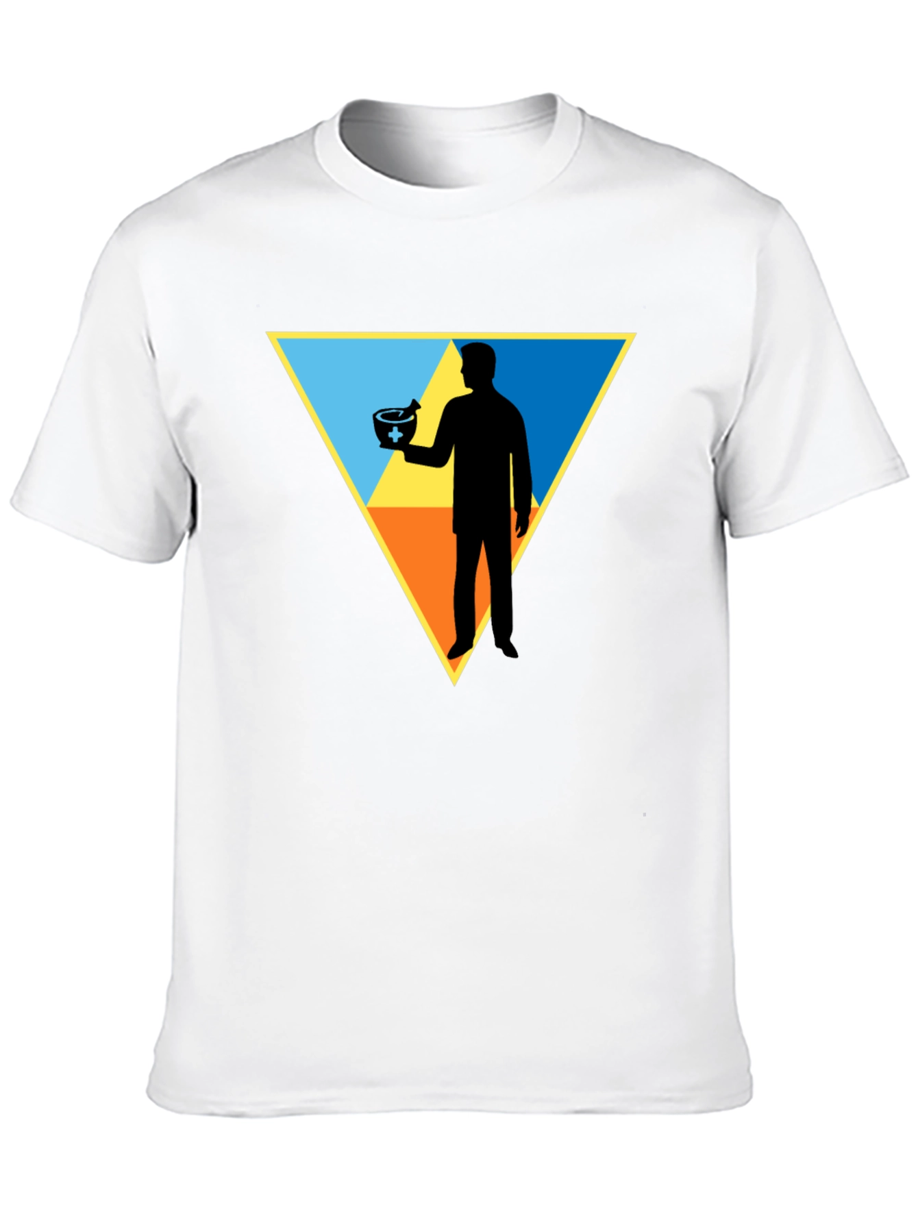Pharmacist Triangle Graphic Tee - Stylish Unisex T-Shirt