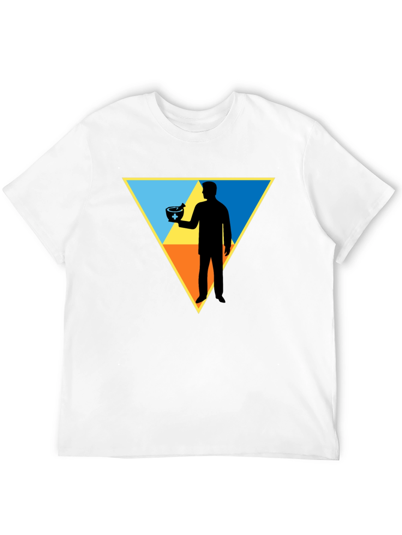 Pharmacist Triangle Graphic Tee - Stylish Unisex T-Shirt