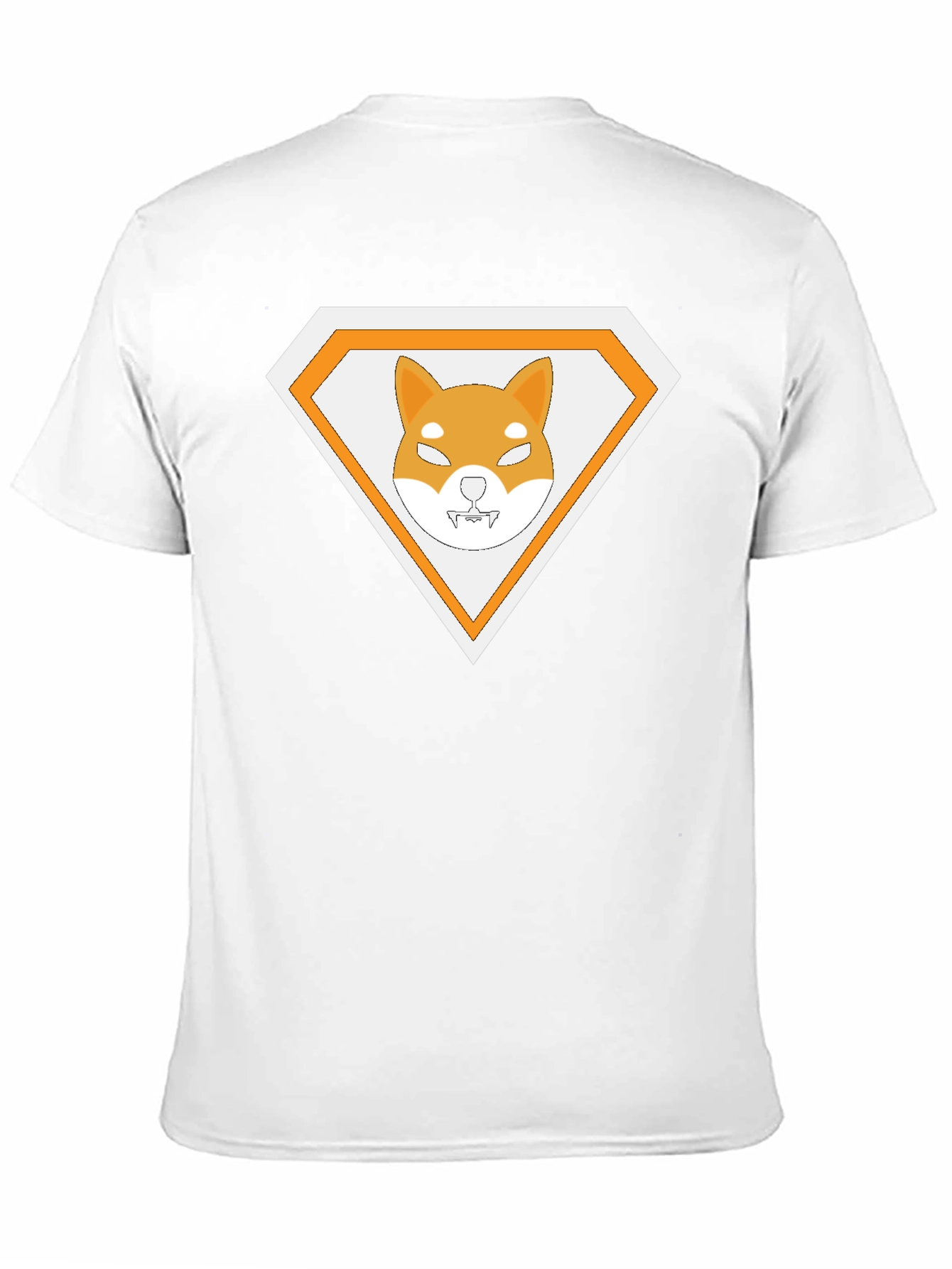 Shiba Inu Superhero Tee - Black Cotton Casual Shirt