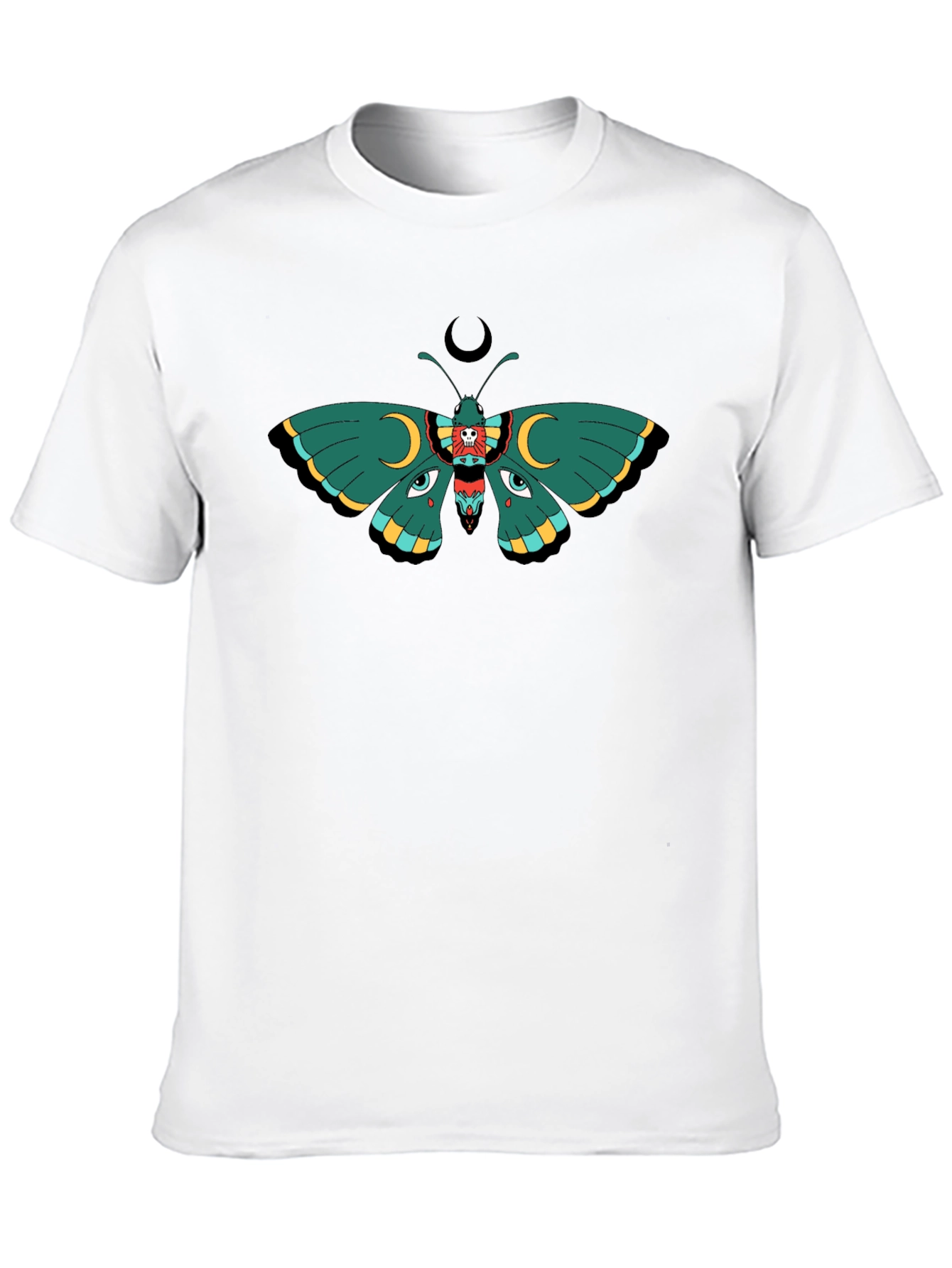 Mystic Moth Graphic Tee - Unisex Black T-Shirt